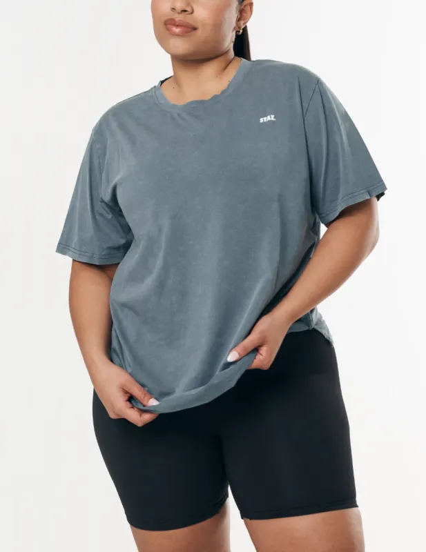 Oversize Tee - Dark Blue sold by Stax