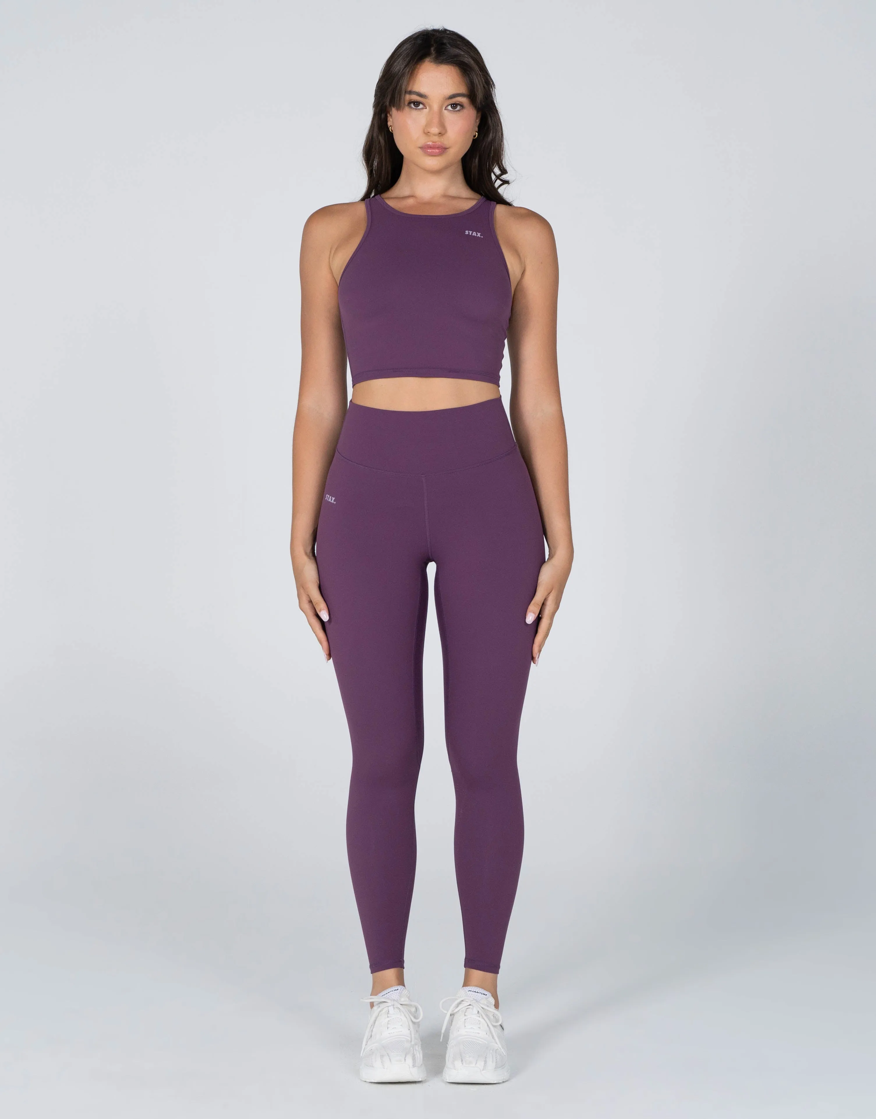 Cropped Tank NANDEX ™ Iris - Purple sold by Stax product image thumbnail 2