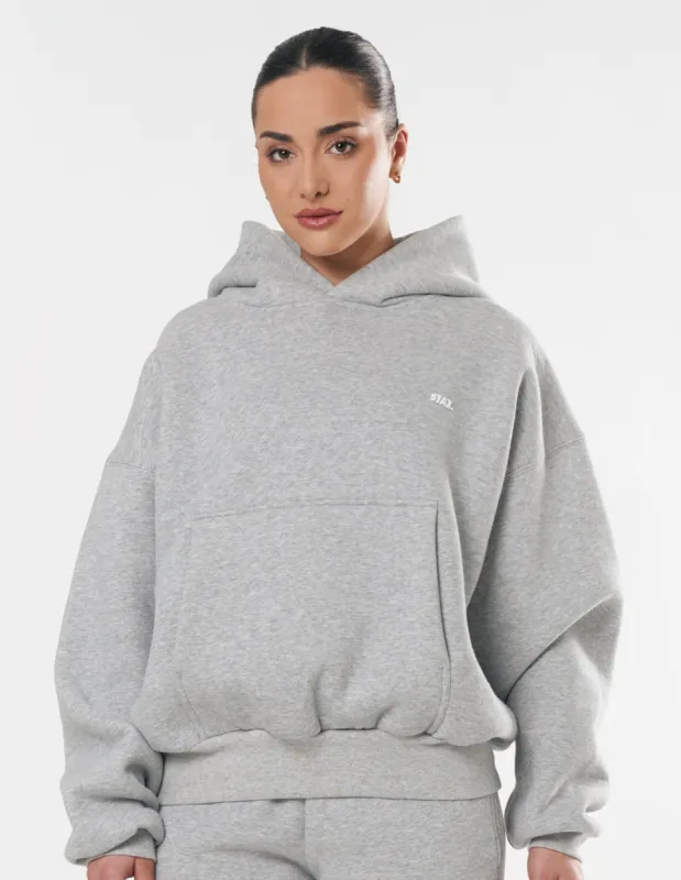 Classic Hoodie - Dark Grey Marle sold by Stax