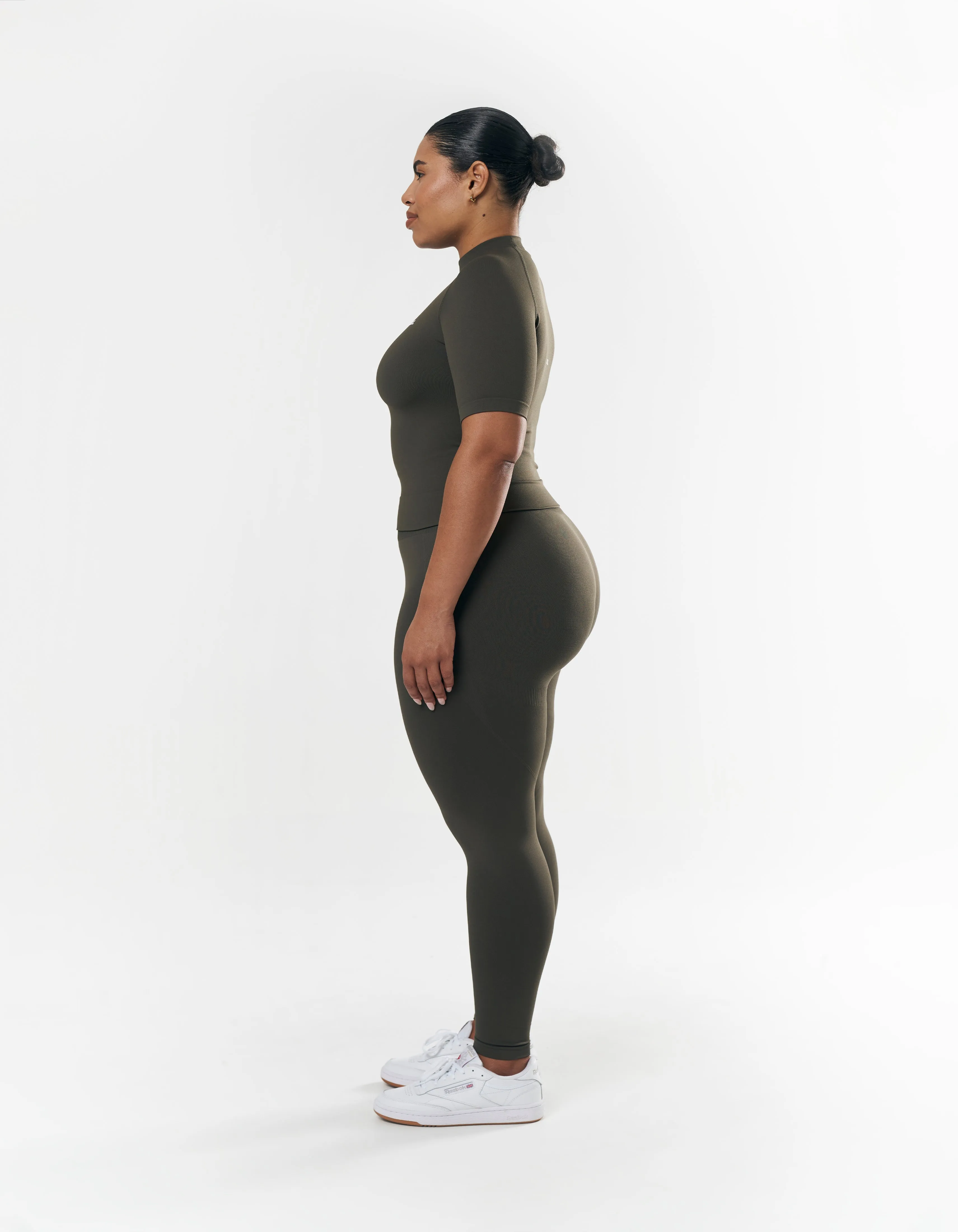 Premium Seamless High Neck Tee - Dovetail sold by Stax product image thumbnail 4