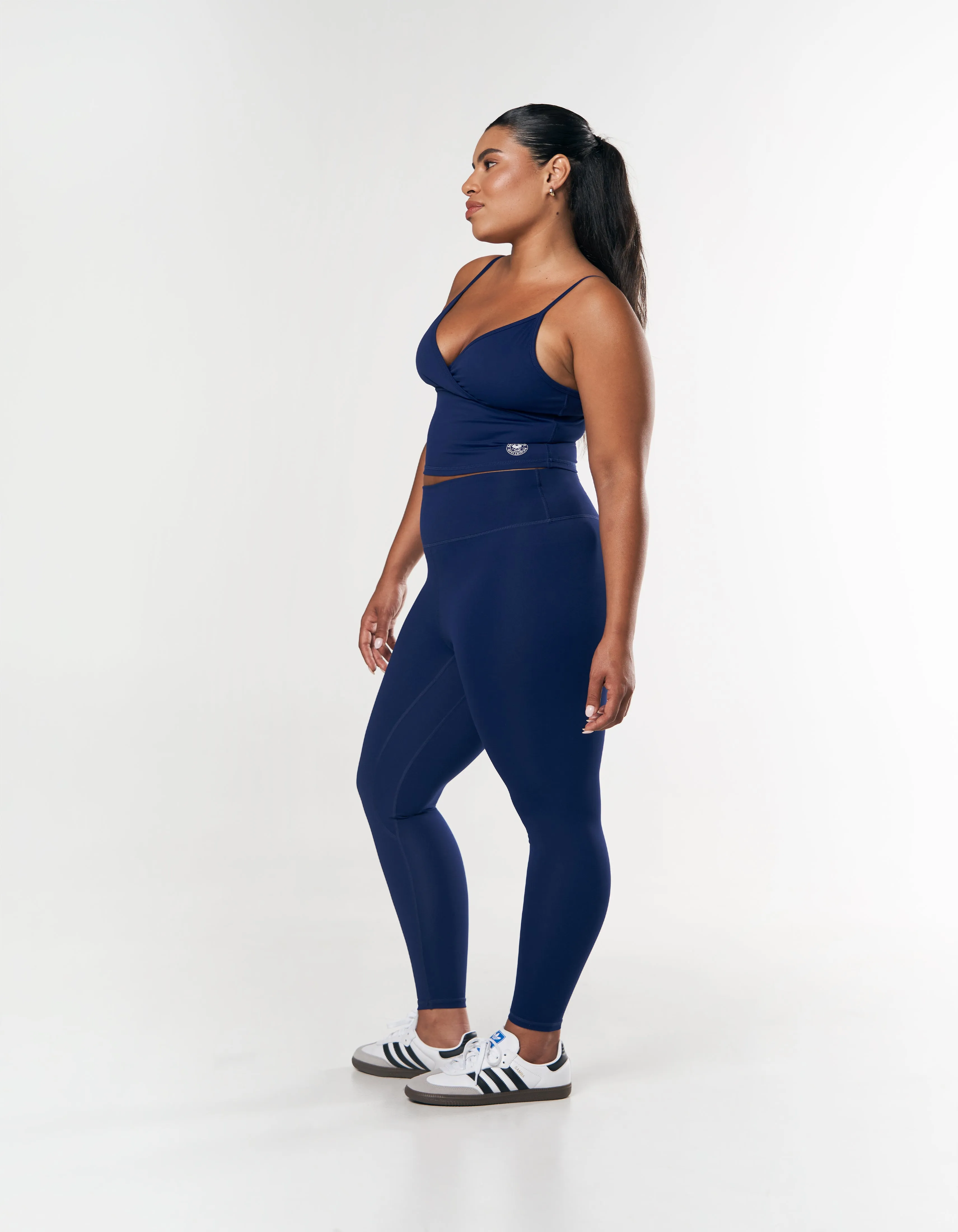 Racquet Club V Tank - Navy sold by Stax product image thumbnail 2