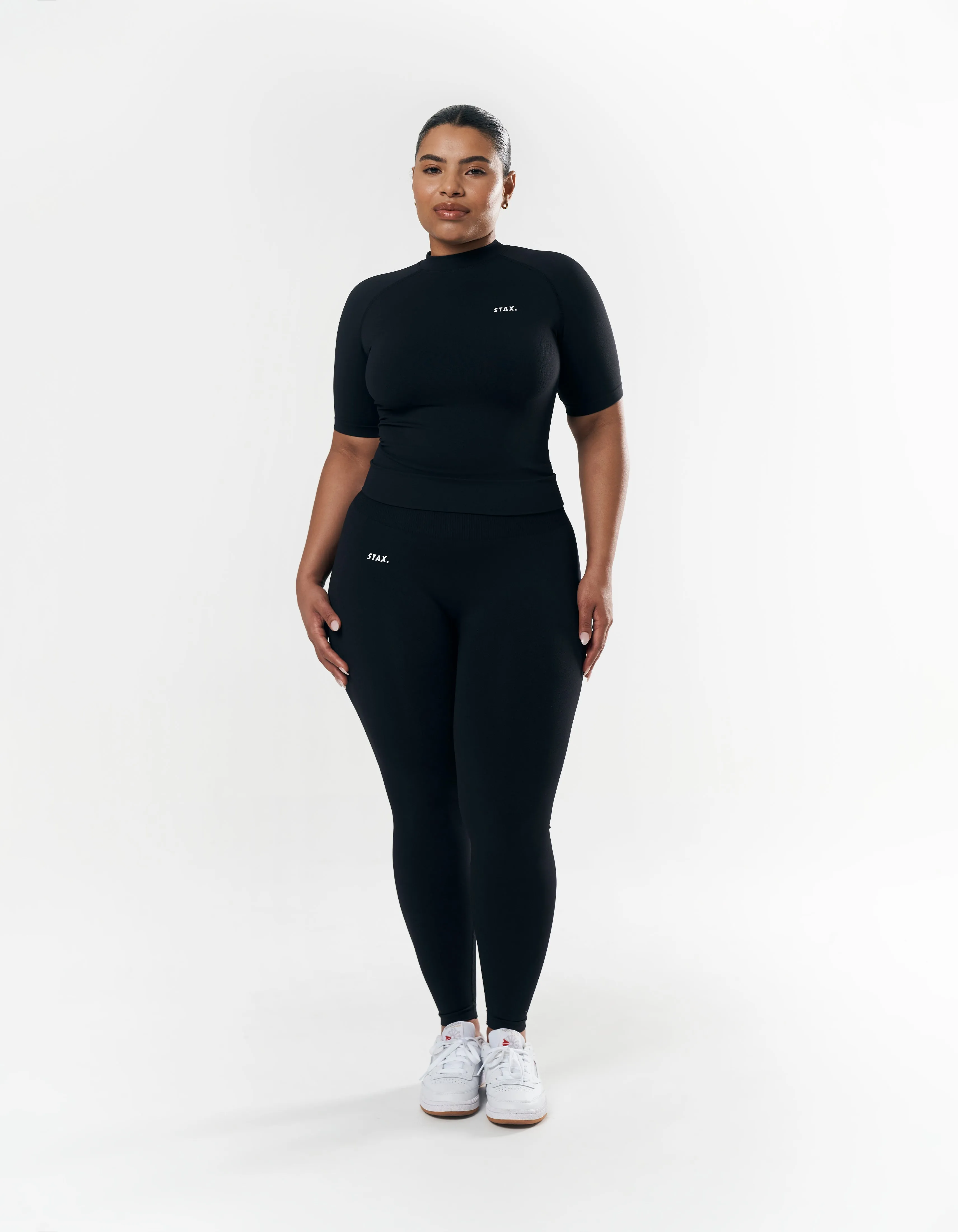 Premium Seamless High Neck Tee - Astro sold by Stax product image thumbnail 3