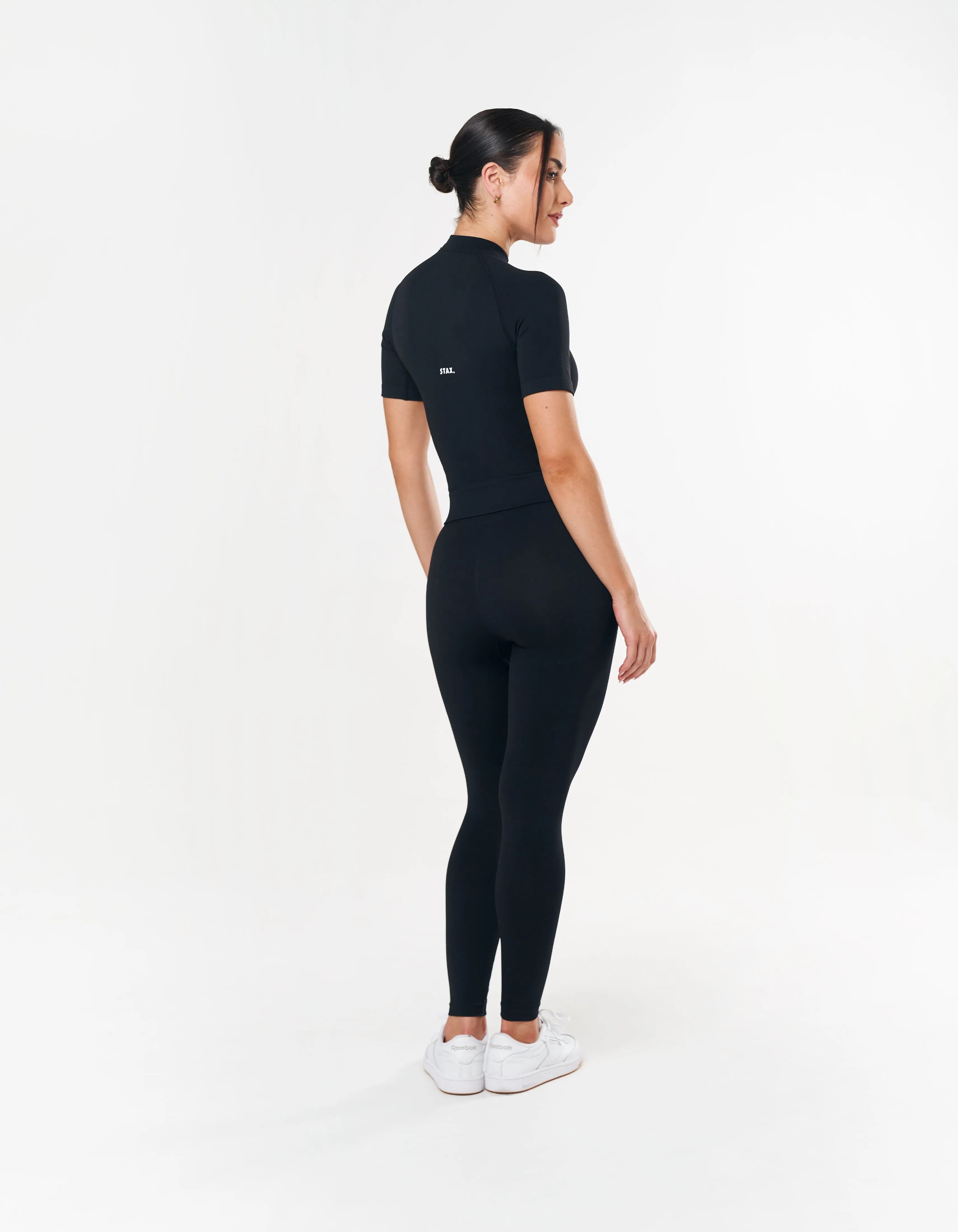 Premium Seamless High Neck Tee - Astro sold by Stax product image thumbnail 4