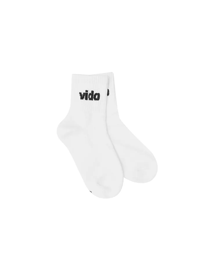 VIDO. Ankle Length Socks - White sold by Stax