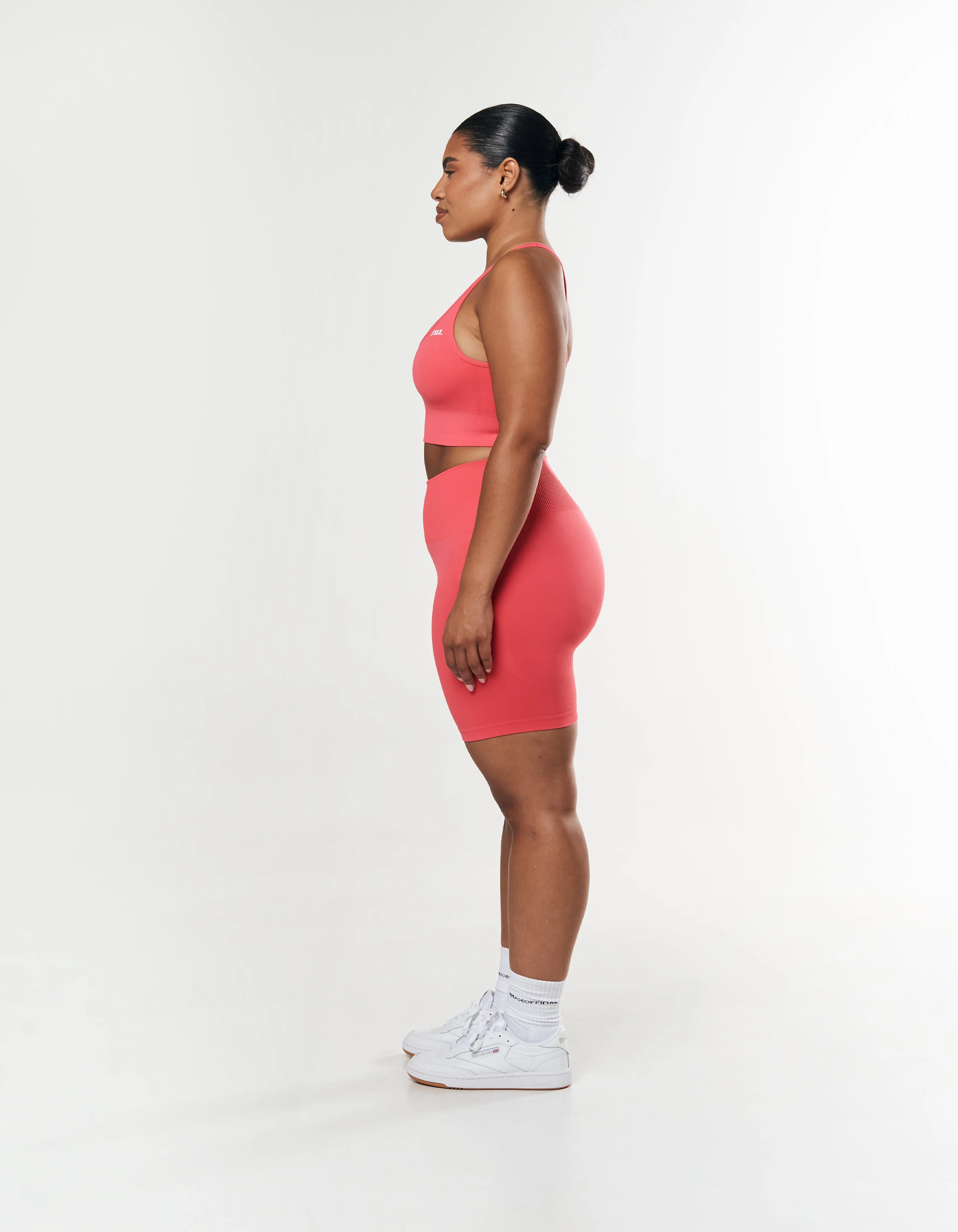 Premium Seamless Summer Racer Crop - Pink sold by Stax product image thumbnail 5
