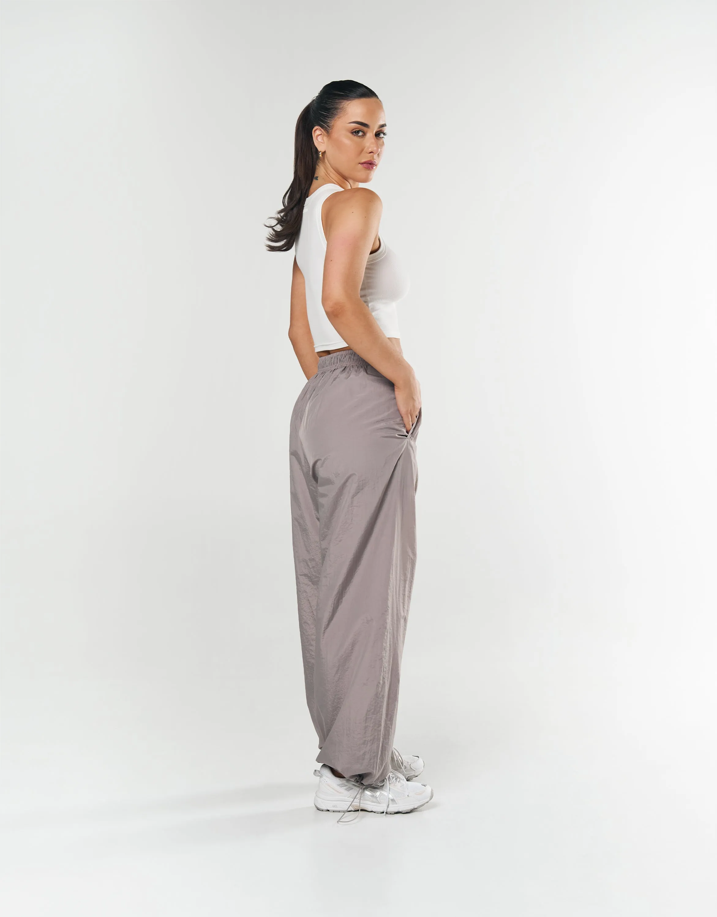 Parachute Pants- Grey sold by Stax product image thumbnail 5