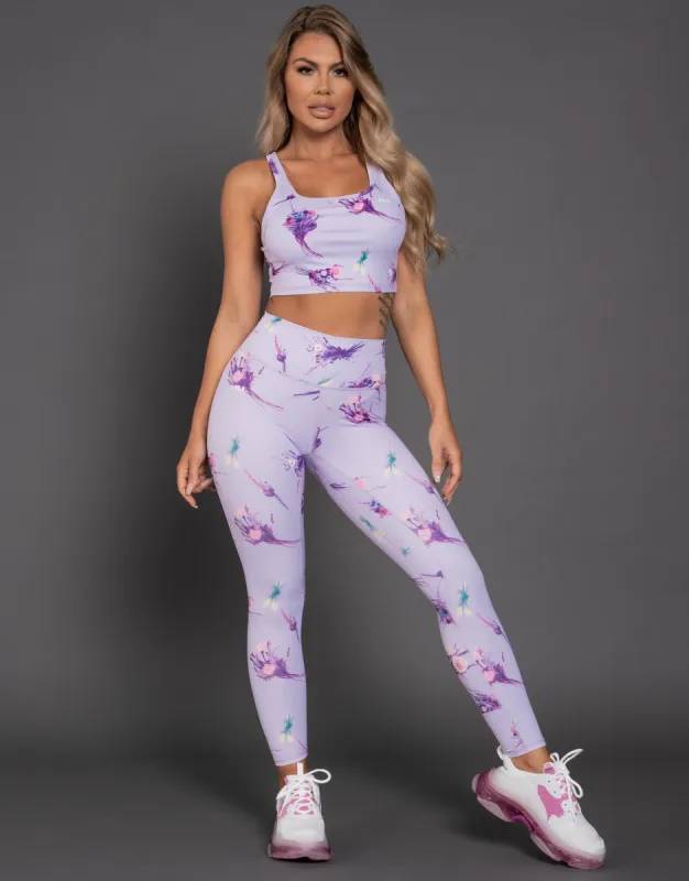 Spring Collection Tights - Lavender sold by Stax