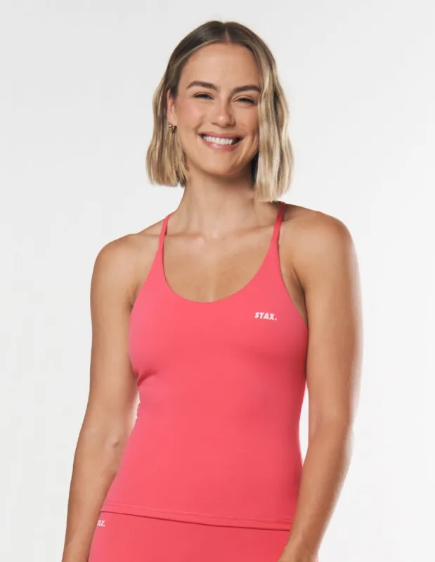 Kic Tank - Dark Pink sold by Stax