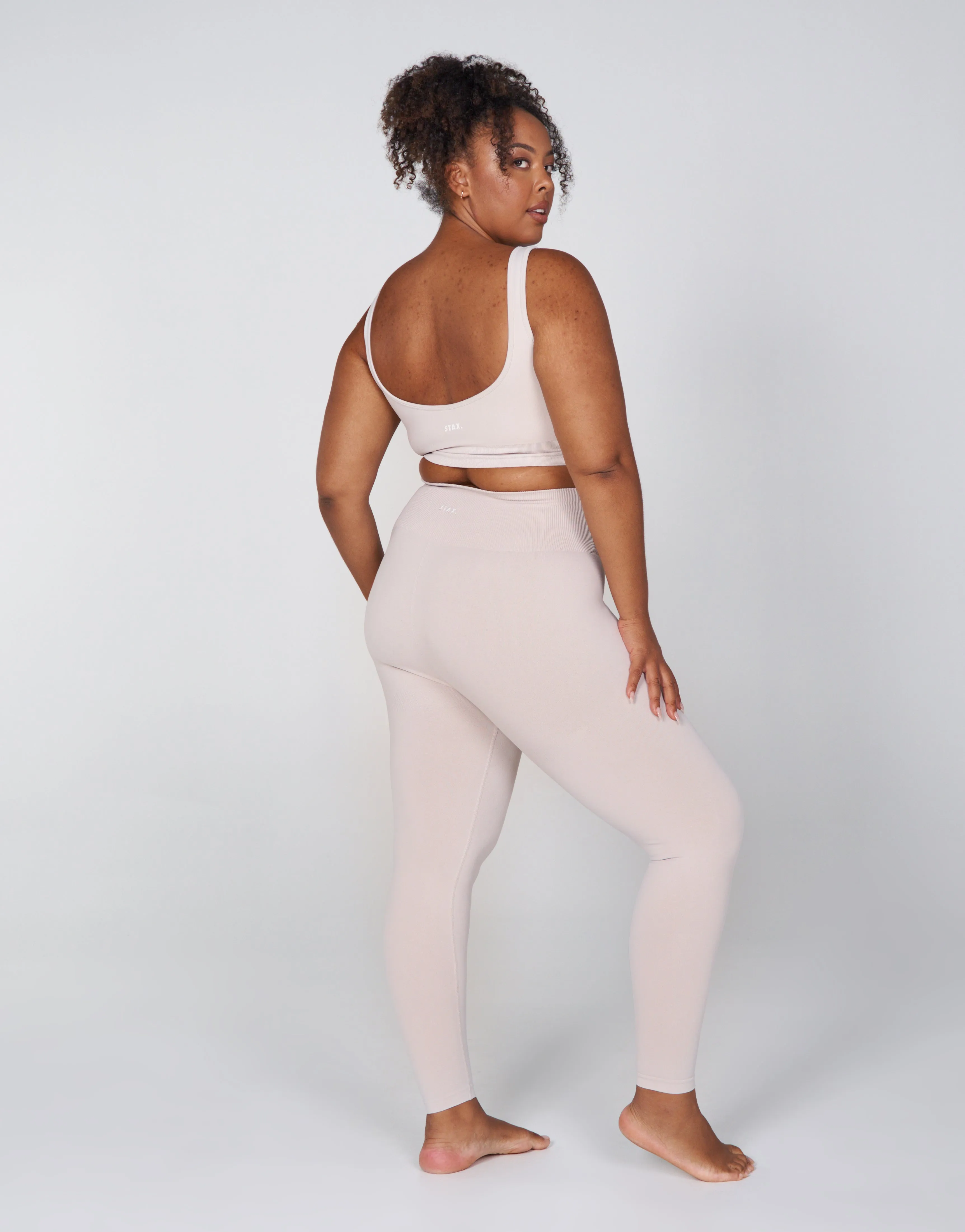 Premium Seamless Favourites Tights - Bone sold by Stax product image thumbnail 4