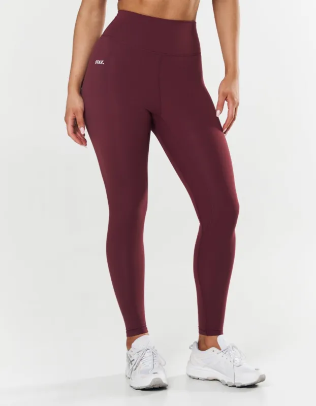 Full Length Tights NANDEX ™ Original Maple - Burgundy sold by Stax