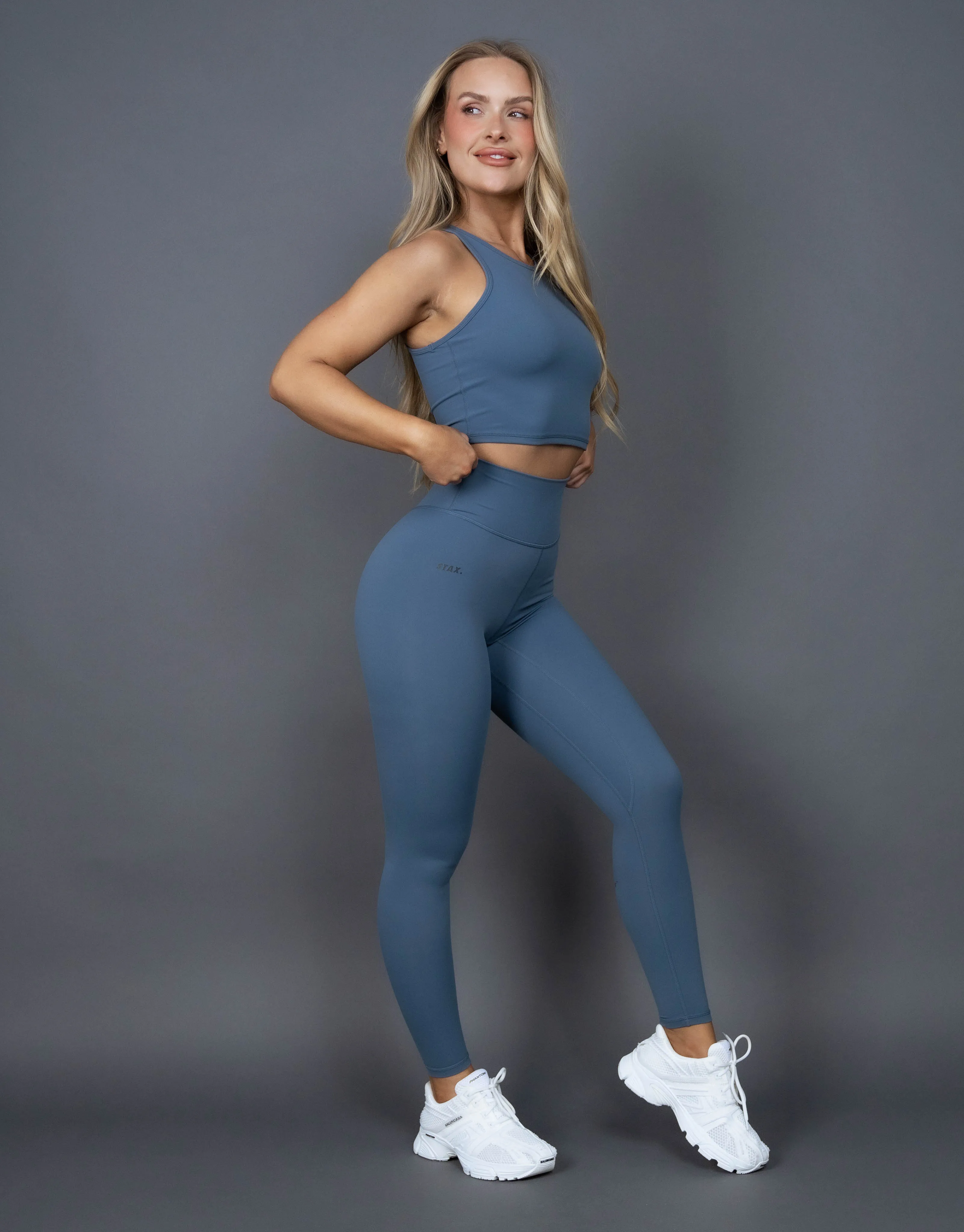 Cropped Tank NANDEX ™ Cobalt - Blue sold by Stax product image thumbnail 3