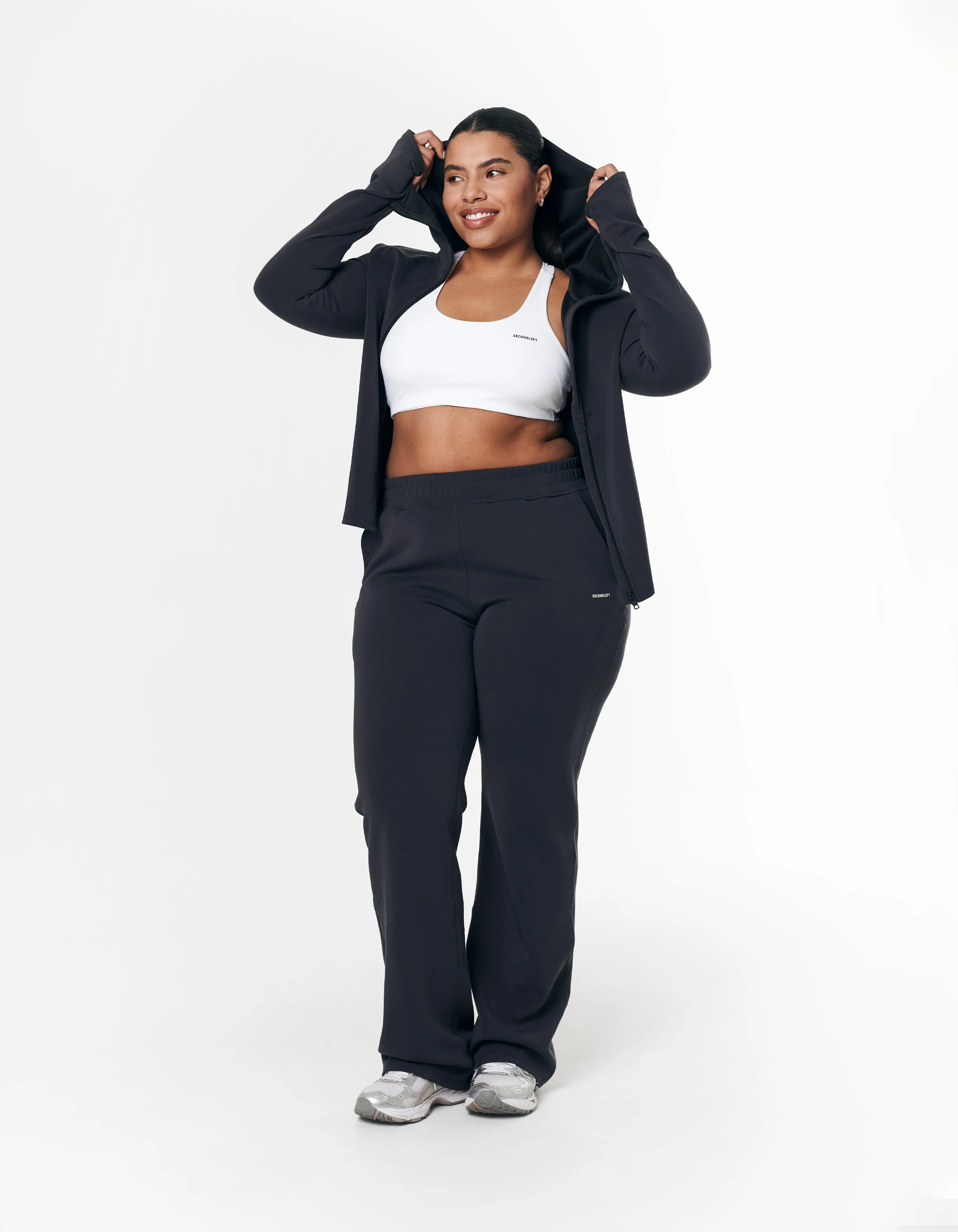 Peaches Zip Hoodie - Midnight sold by Stax product image thumbnail 2