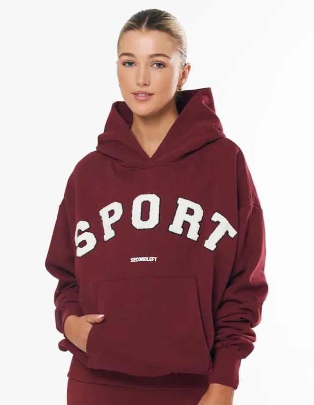 Sport Hoodie - Berry sold by Stax