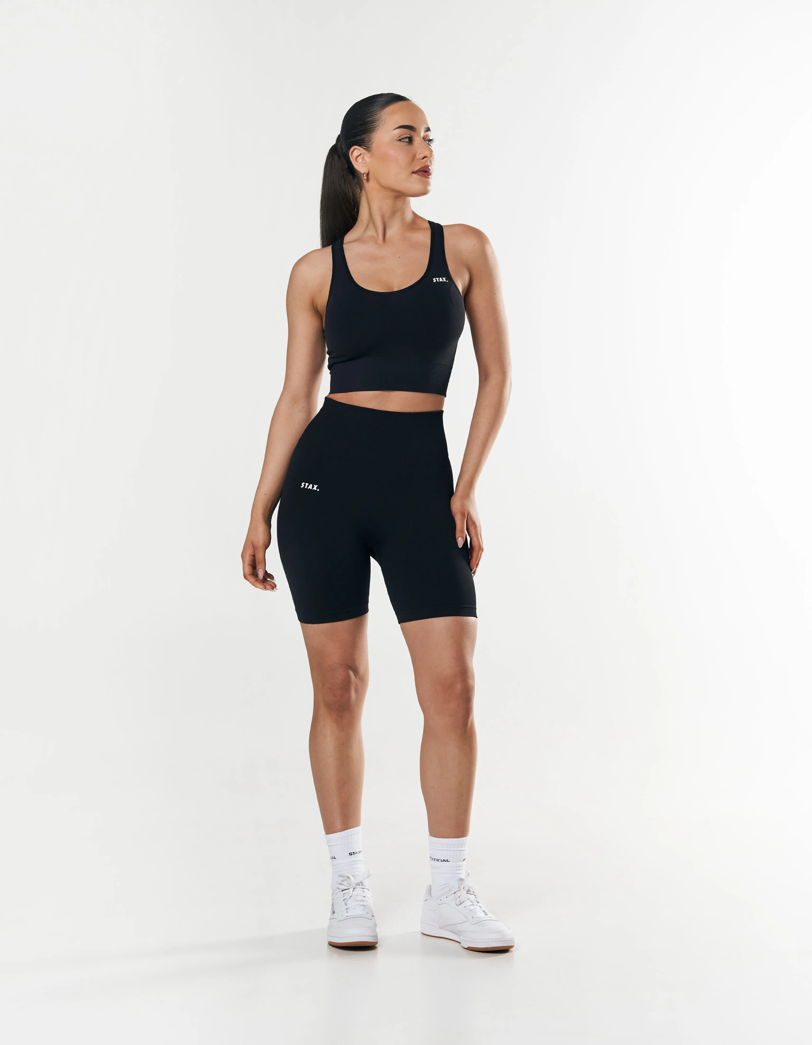 Premium Seamless Racer Crop - Astro sold by Stax product image thumbnail 3