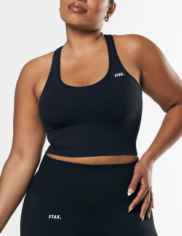 Premium Seamless Racer Crop - Astro sold by Stax