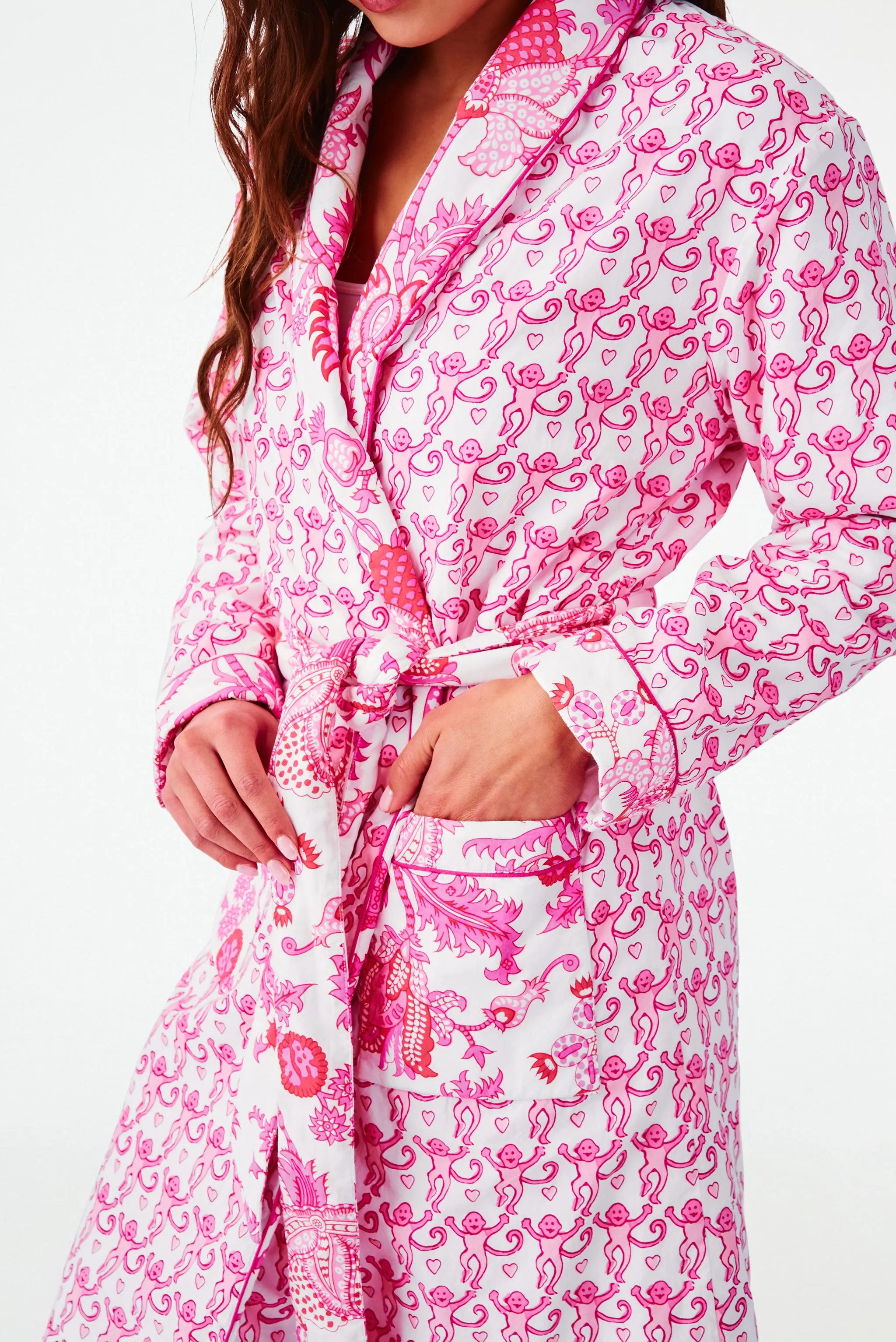 Lovely Monkey/Amanda Cosmo Robe sold by Roller Rabbit product image thumbnail 2