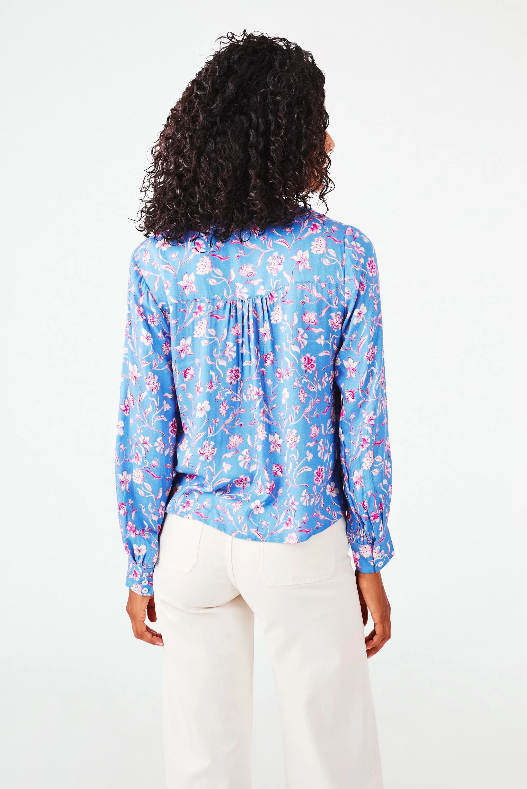 Delft Floral Sylvia Top sold by Roller Rabbit product image thumbnail 5