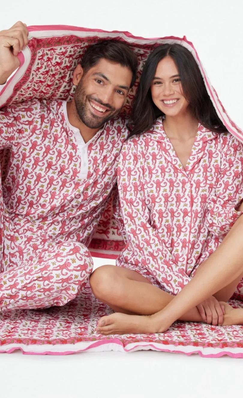 Monkey Paola Polo Pajamas sold by Roller Rabbit product image thumbnail 3