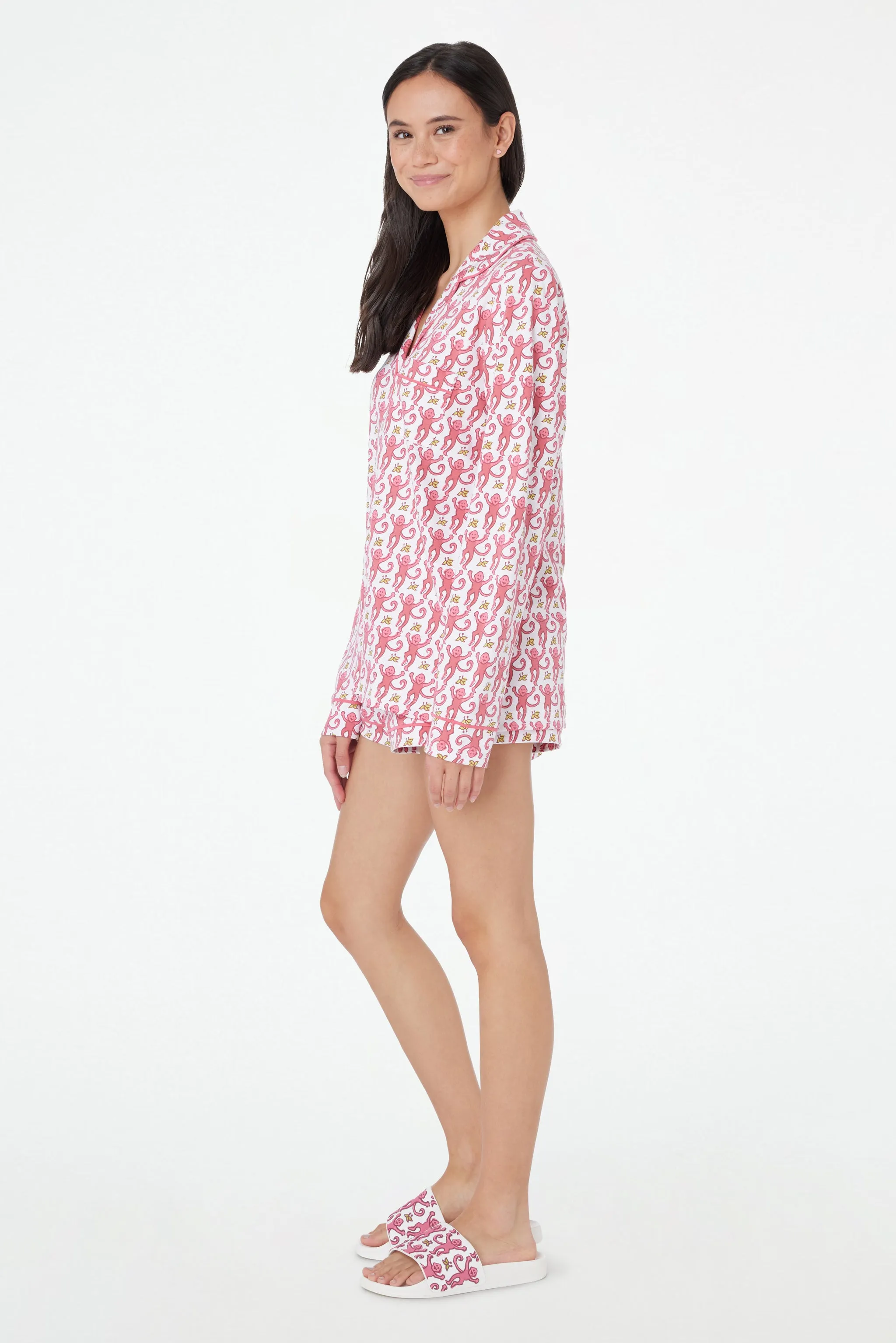Monkey Paola Polo Pajamas sold by Roller Rabbit product image thumbnail 4