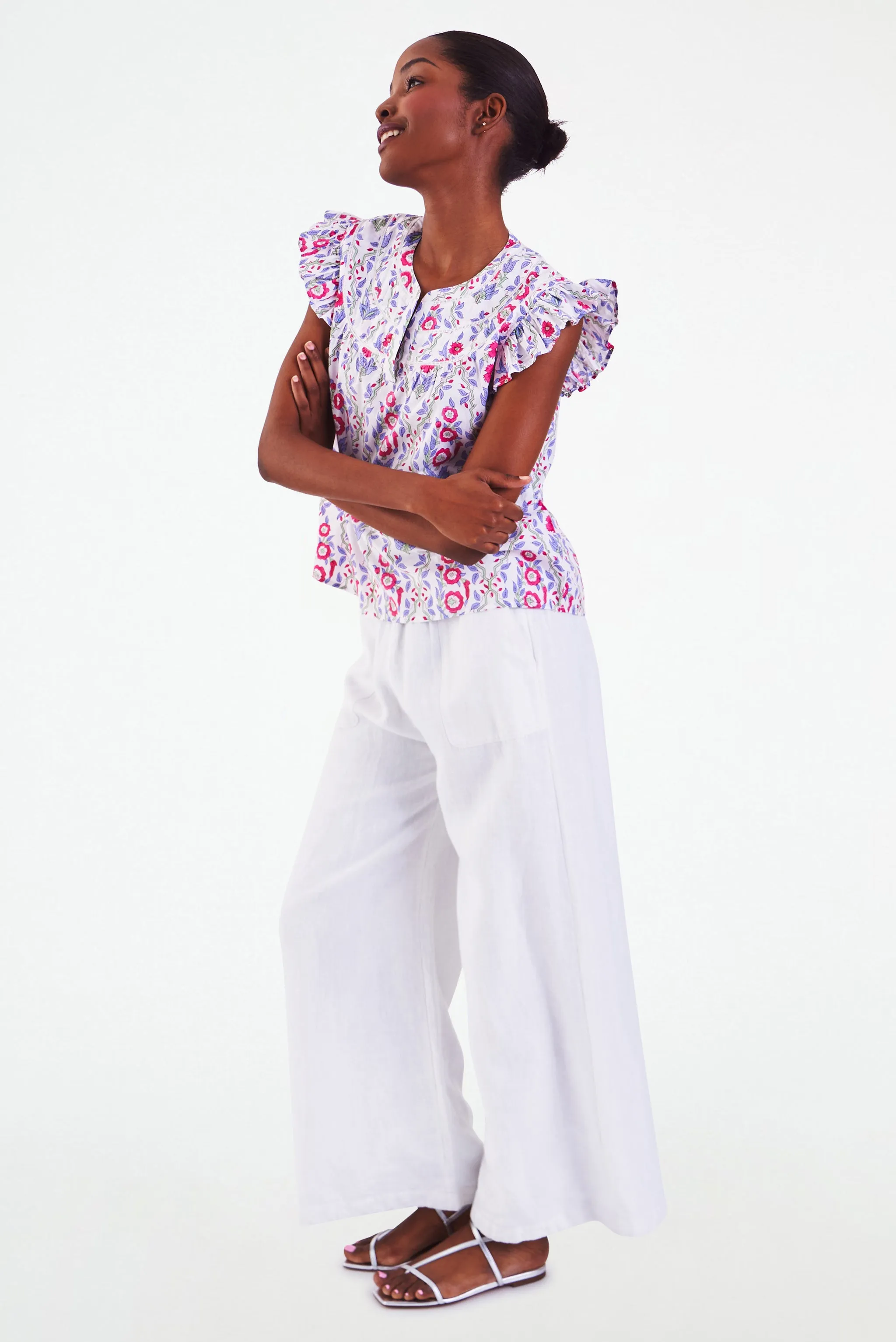Trellis Floral Emerson Top sold by Roller Rabbit product image thumbnail 5