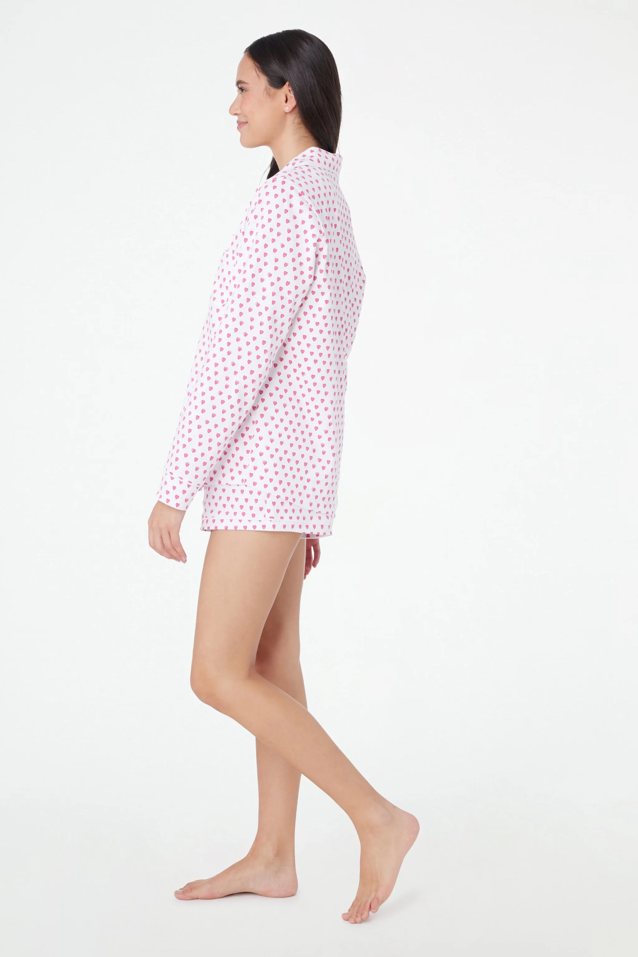Hearts Paola Polo Pajamas sold by Roller Rabbit product image thumbnail 5