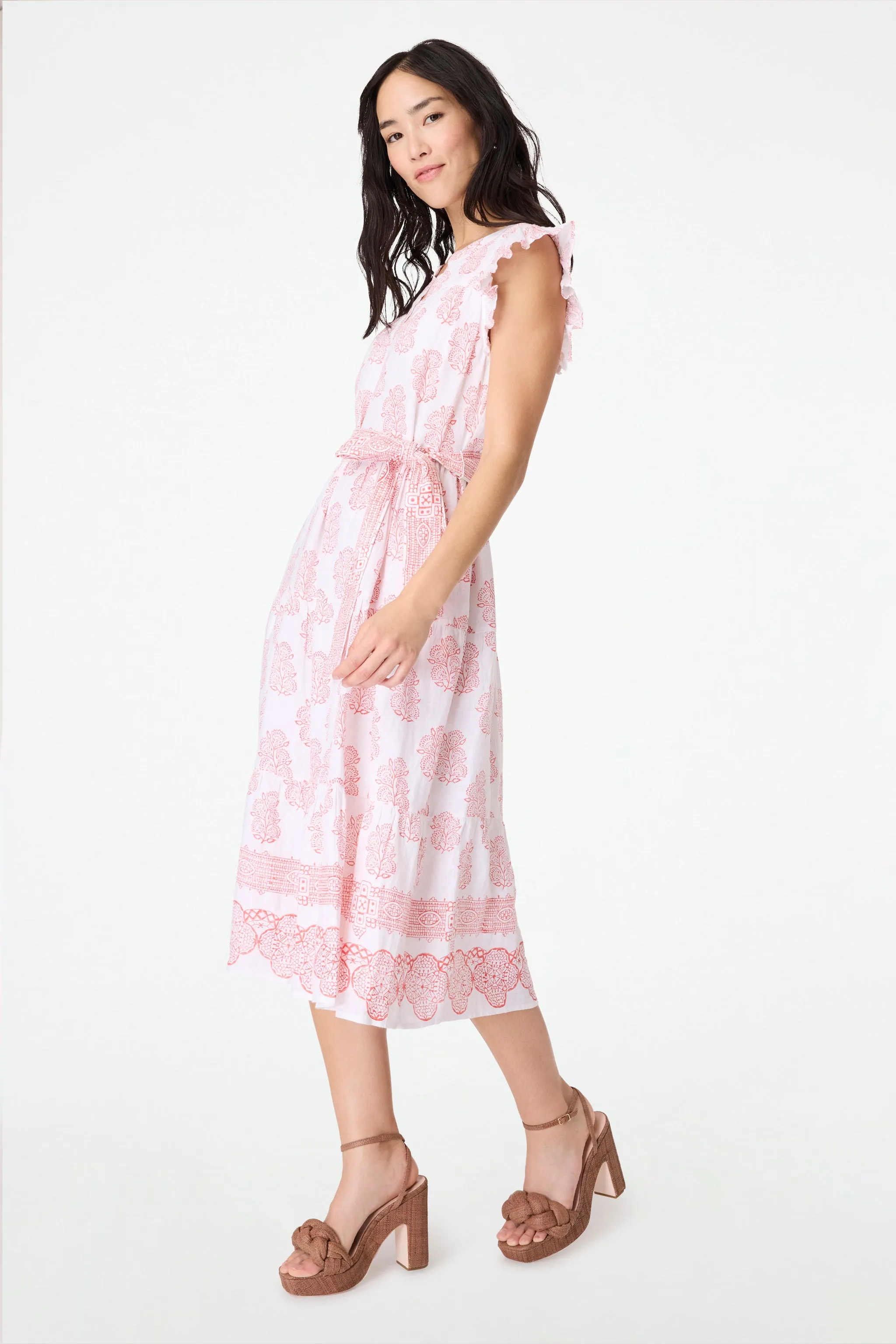 Paisley Block Paulina Dress sold by Roller Rabbit product image thumbnail 4