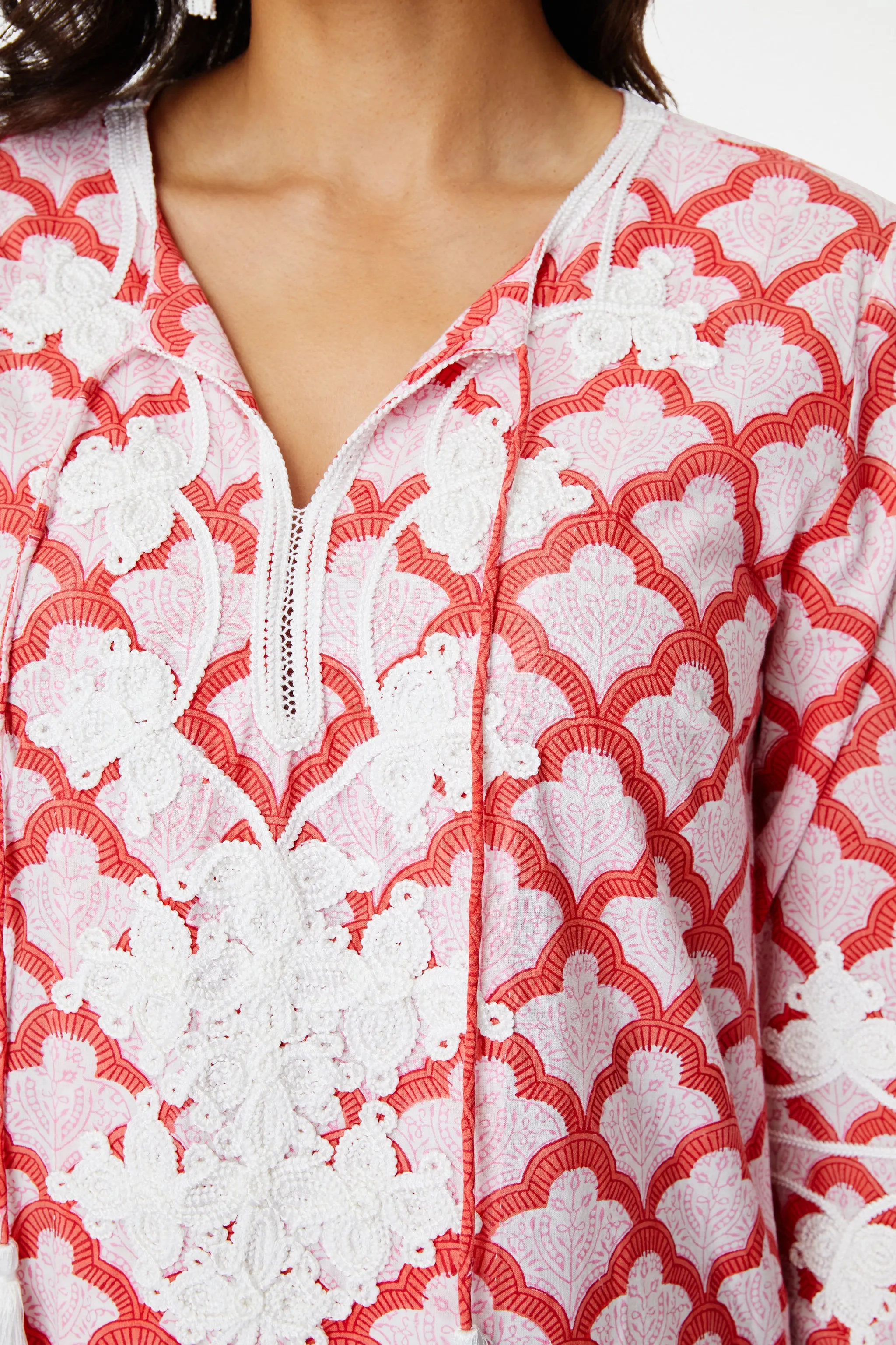 Jemina Punta Long Kurta sold by Roller Rabbit product image thumbnail 2
