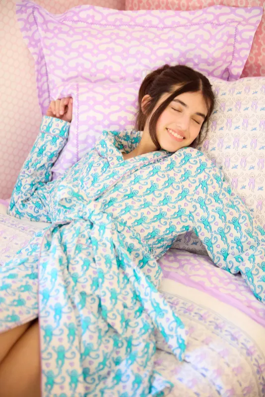 Lovely Monkey Cosmo Robe sold by Roller Rabbit