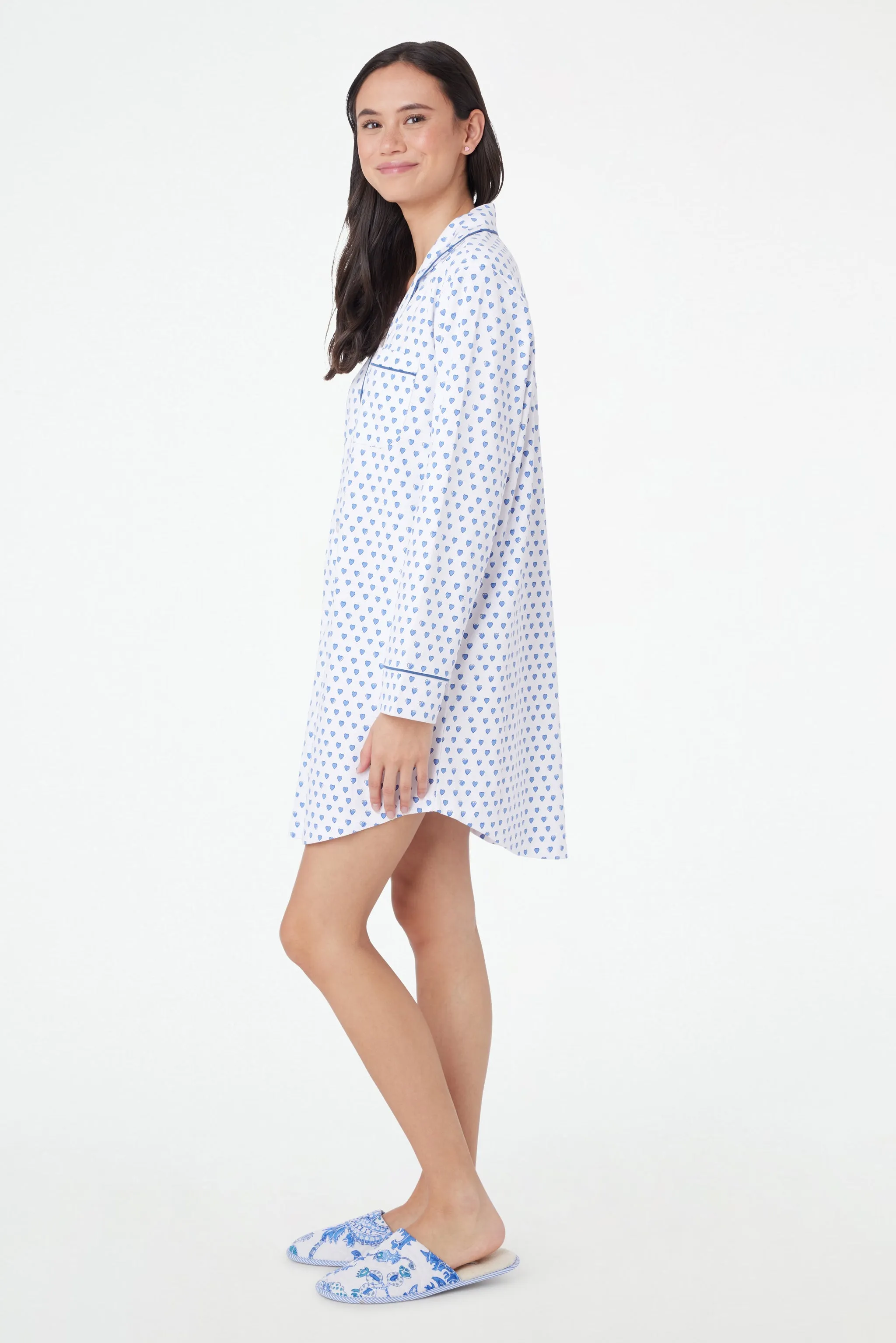 Hearts Perlita Lounge Dress sold by Roller Rabbit product image thumbnail 4