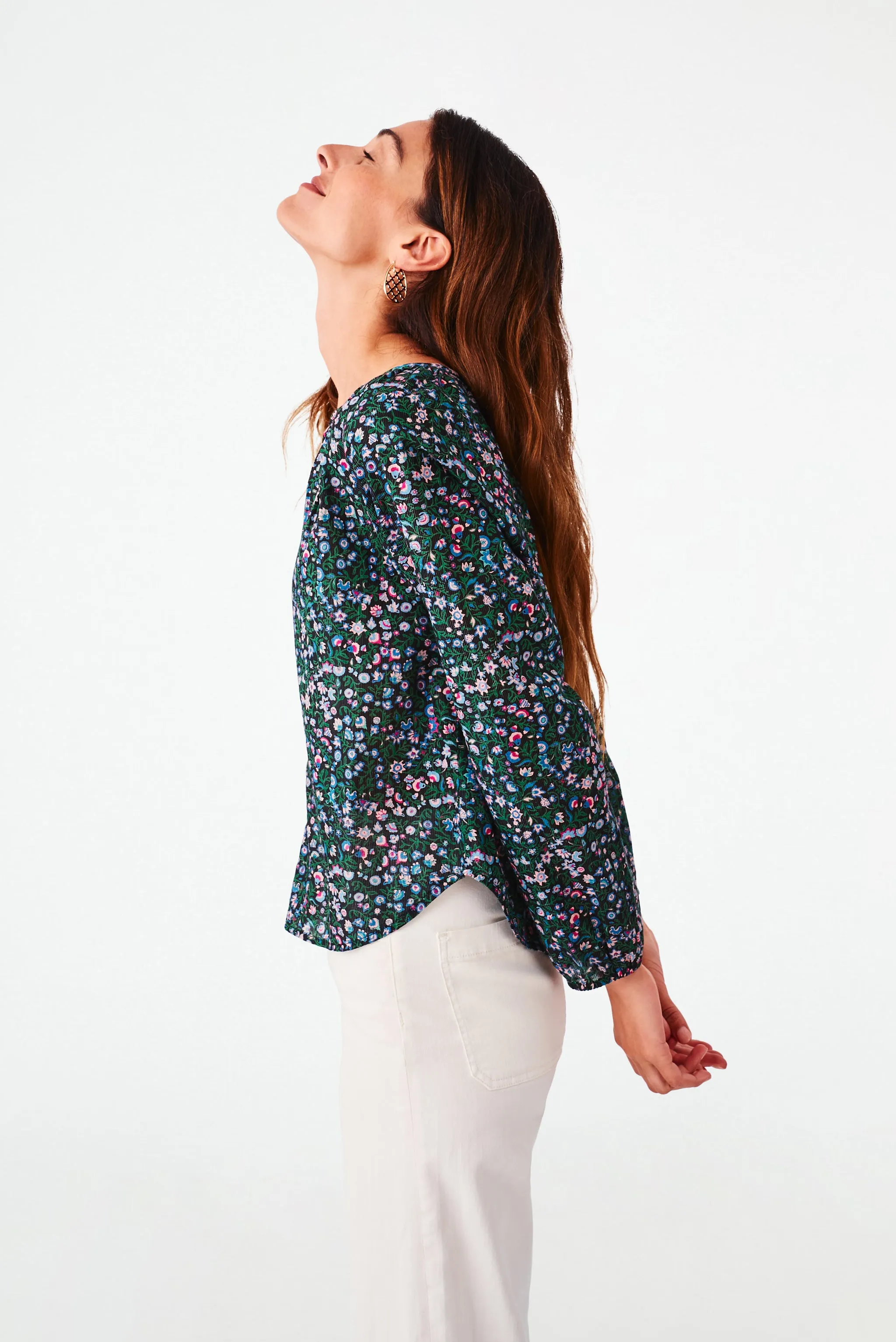 Moonflower Lucy Top sold by Roller Rabbit product image thumbnail 5