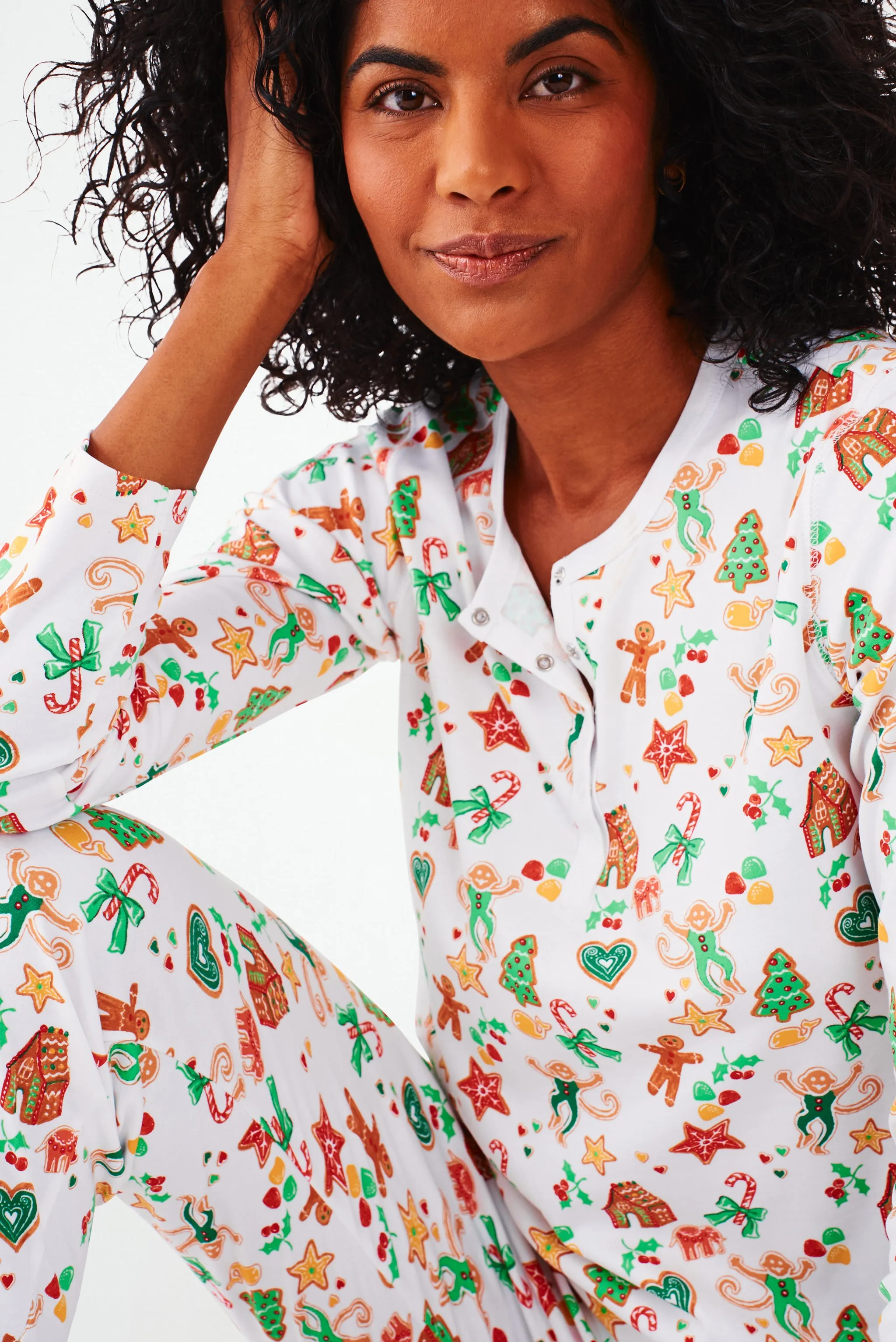 Gingerbread Party Pajamas sold by Roller Rabbit product image thumbnail 2