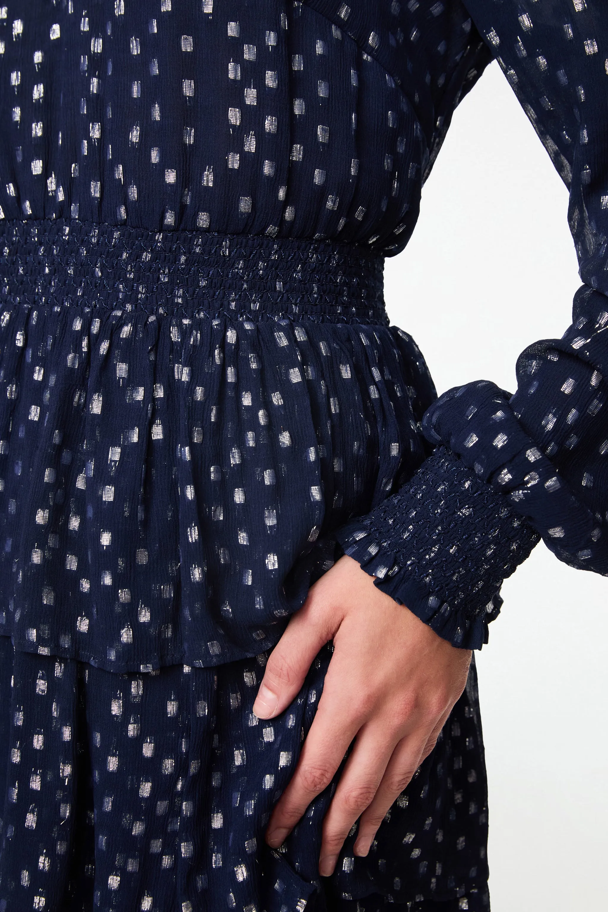 Lurex Dot Althea Dress sold by Roller Rabbit product image thumbnail 4