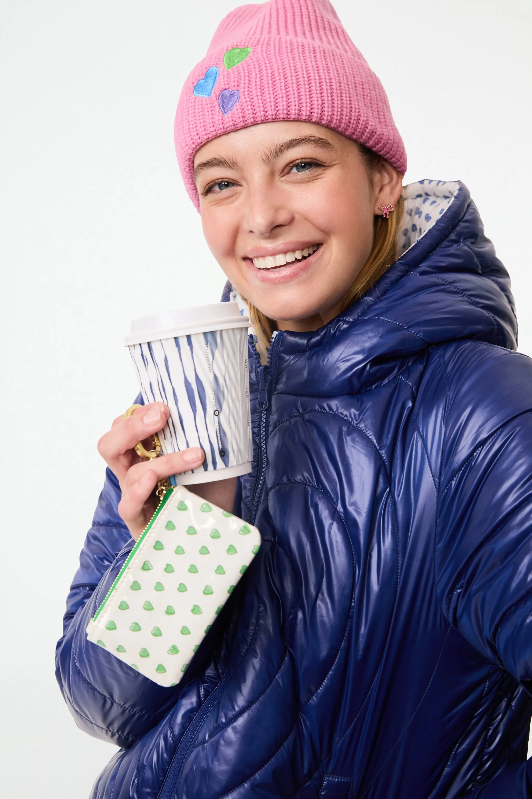 Hearts Coin Pouch sold by Roller Rabbit product image thumbnail 3