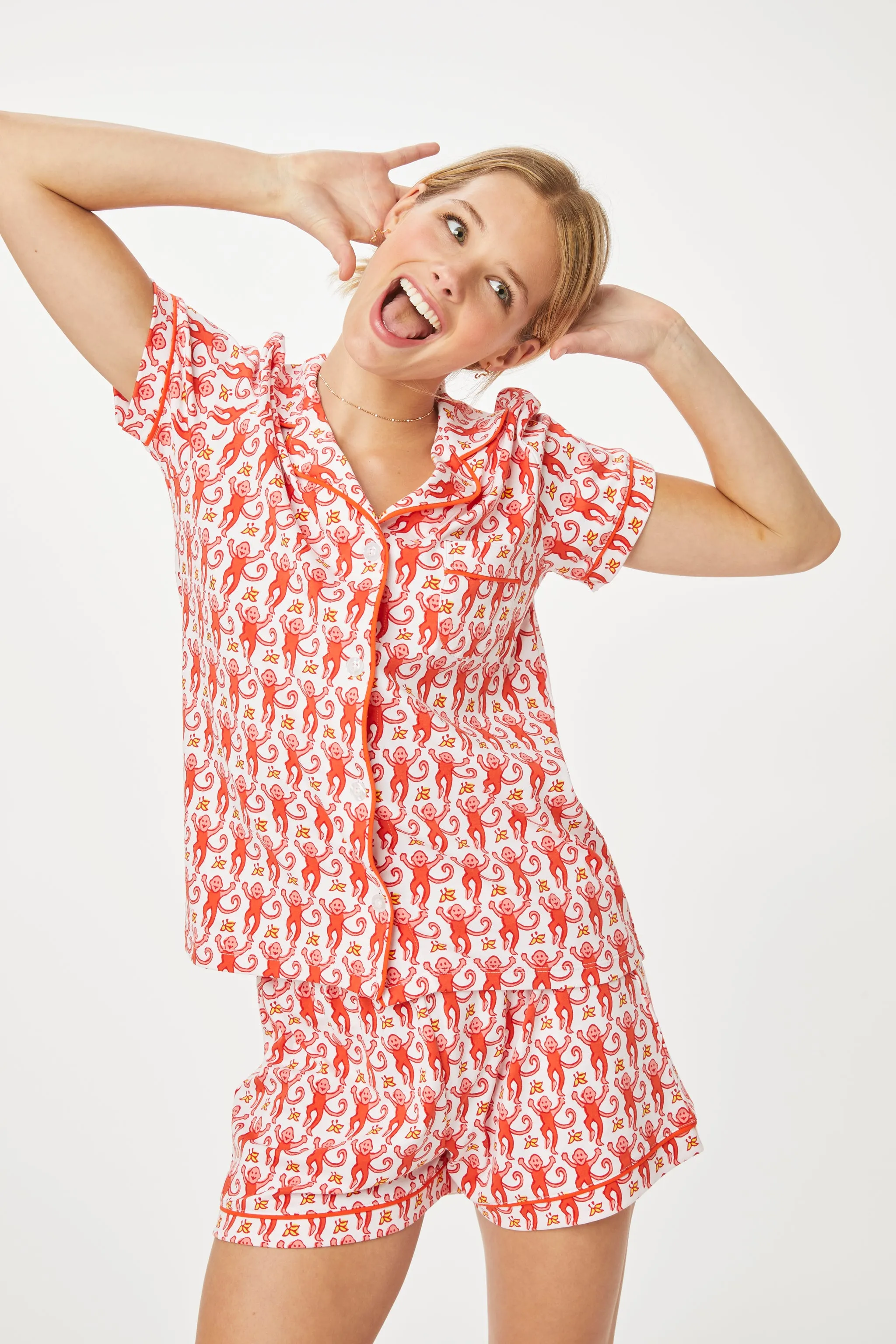 Monkey Polo Pajamas sold by Roller Rabbit