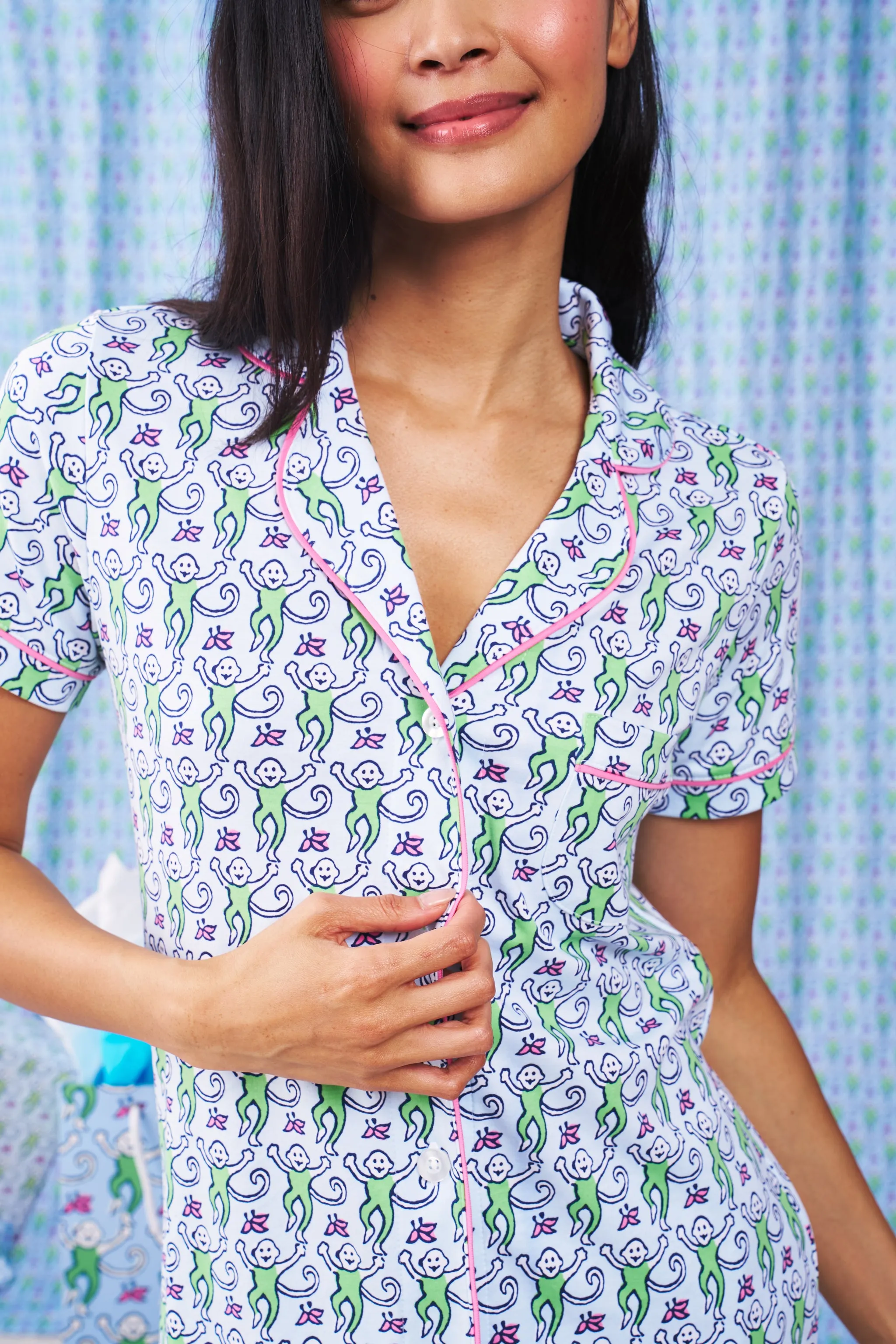 Monkey Polo Pajamas sold by Roller Rabbit product image thumbnail 3