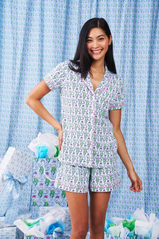 Monkey Polo Pajamas sold by Roller Rabbit