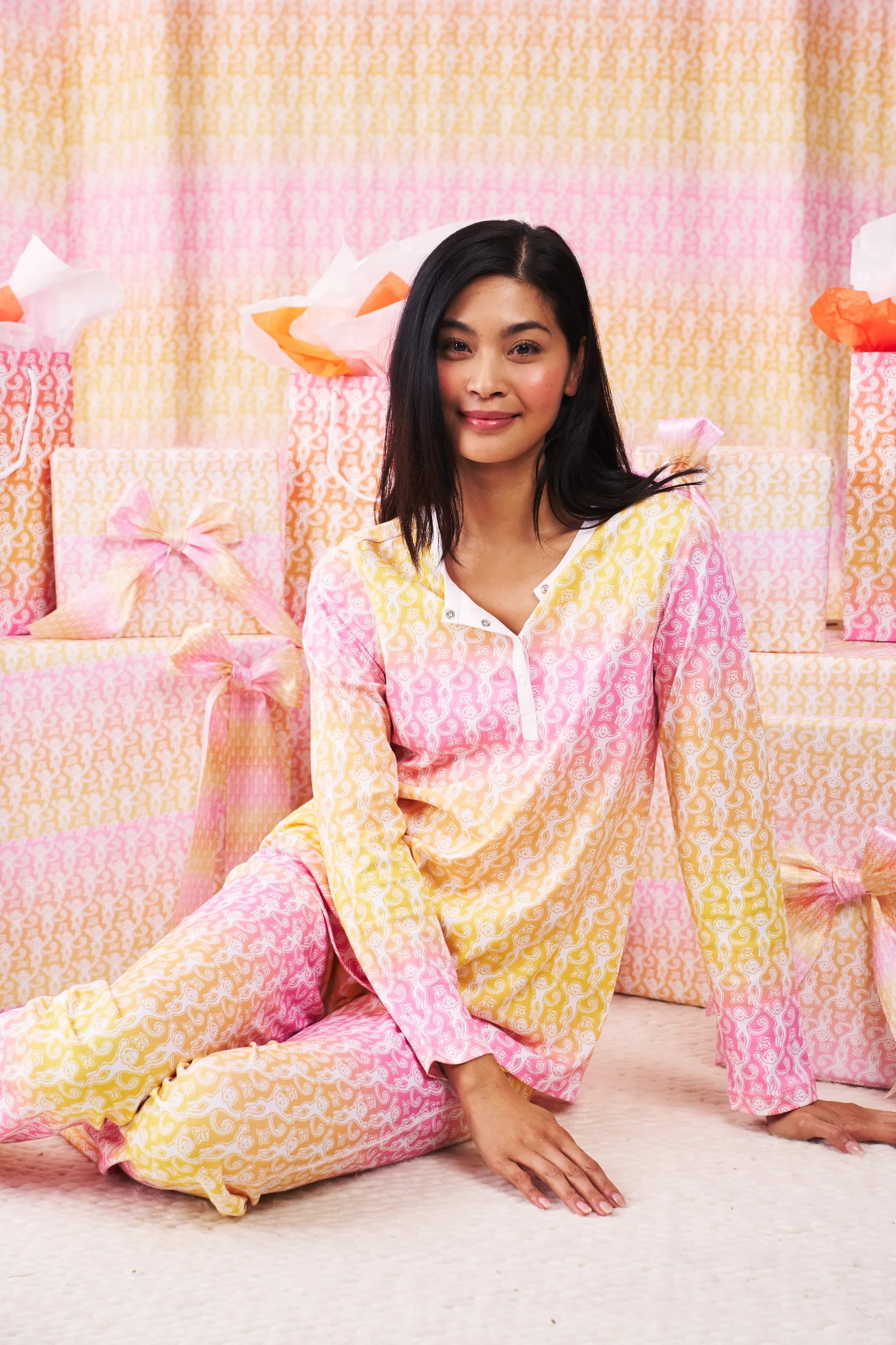 Ombre Monkey Pajamas sold by Roller Rabbit product image thumbnail 2