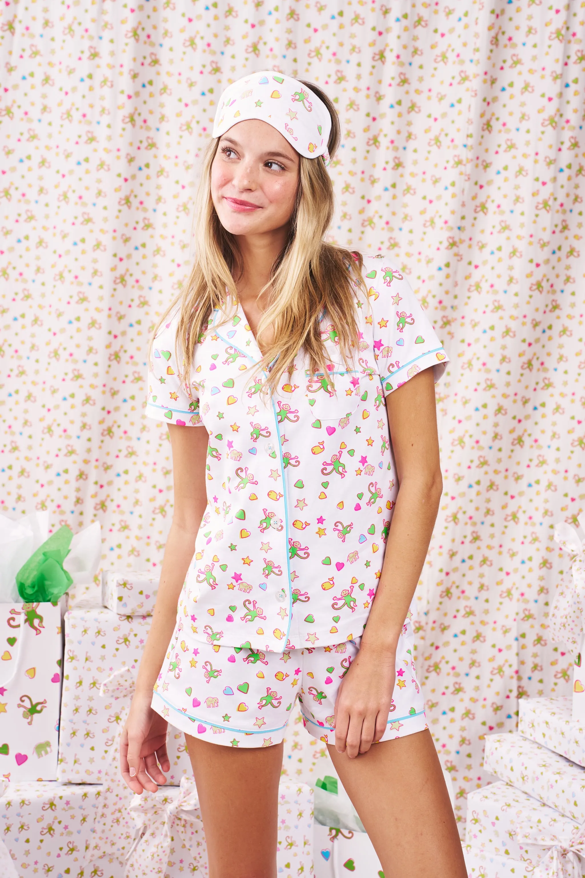 Bright Besties Polo Pajamas sold by Roller Rabbit product image thumbnail 2