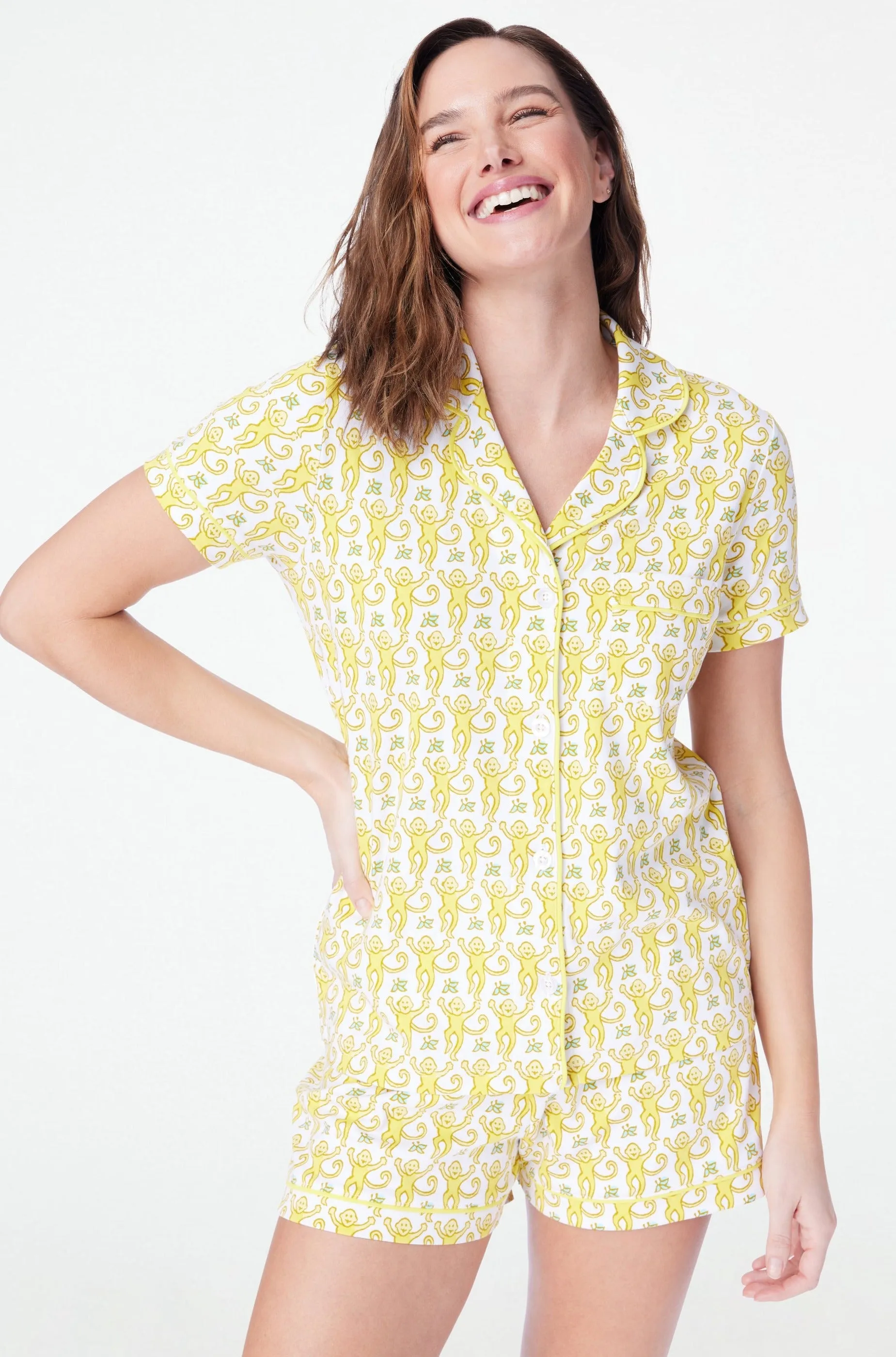 Monkey Polo Pajamas sold by Roller Rabbit