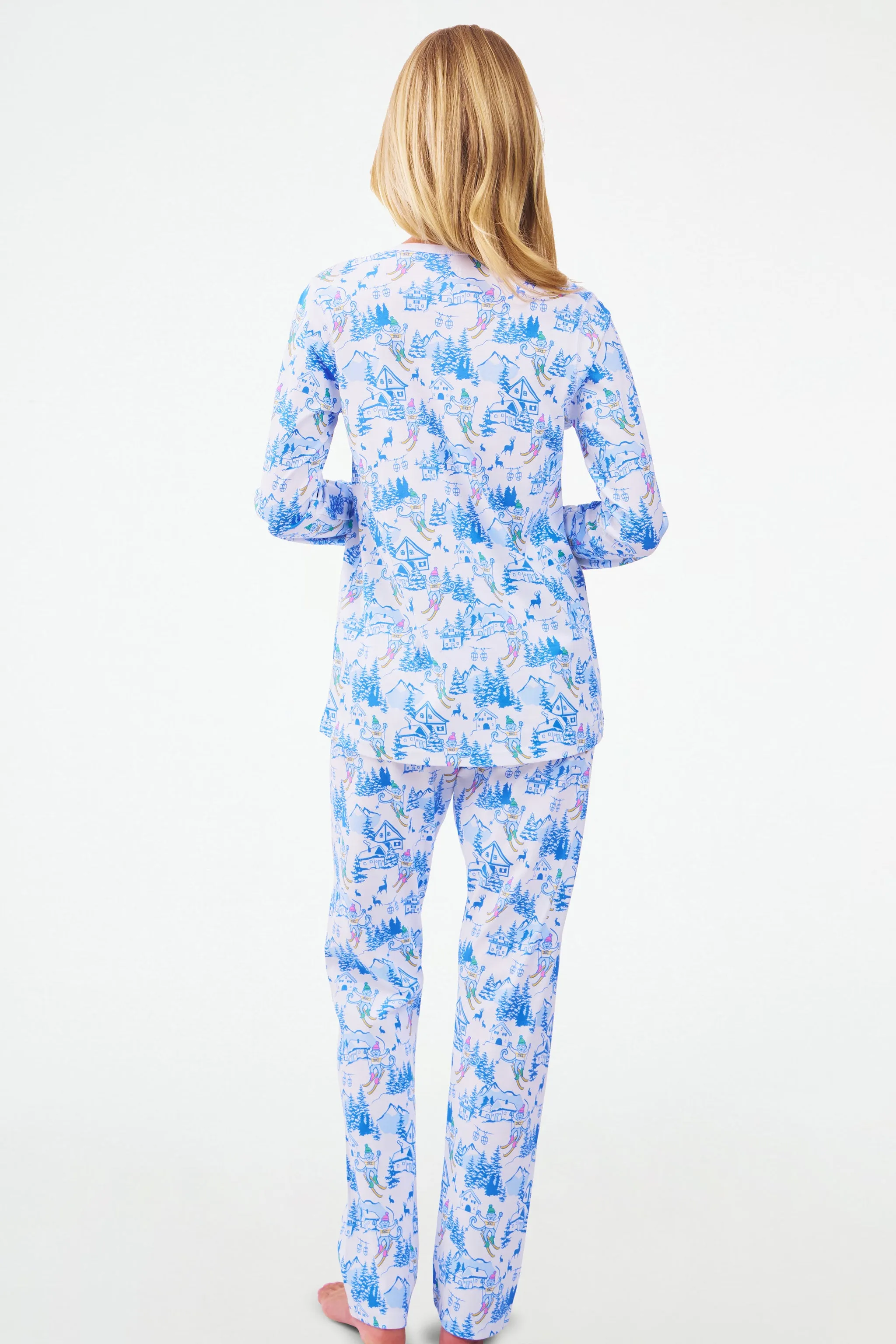 Ski Toile Pajamas sold by Roller Rabbit product image thumbnail 5