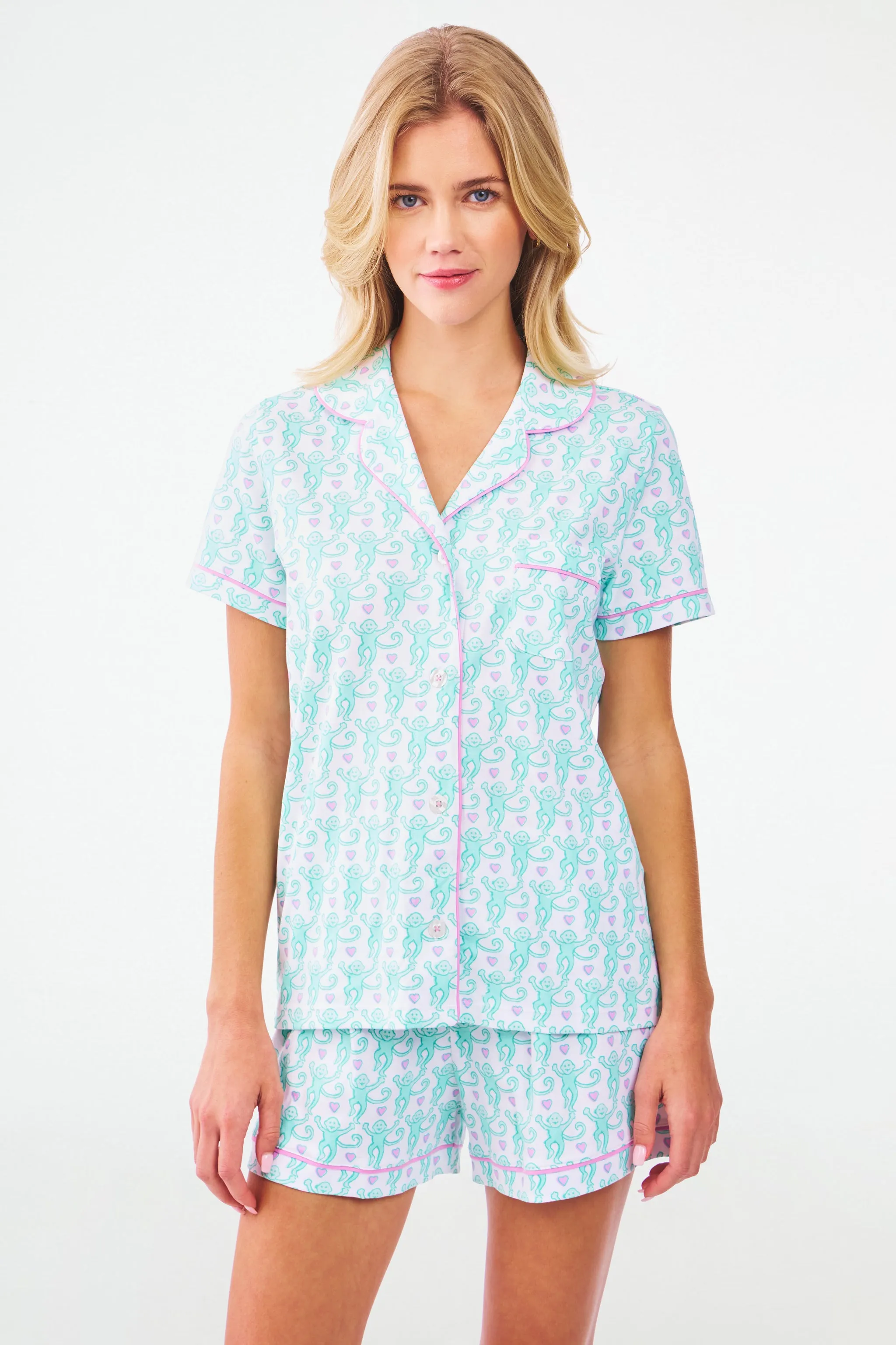 Lovely Monkey Polo Pajamas sold by Roller Rabbit product image thumbnail 3