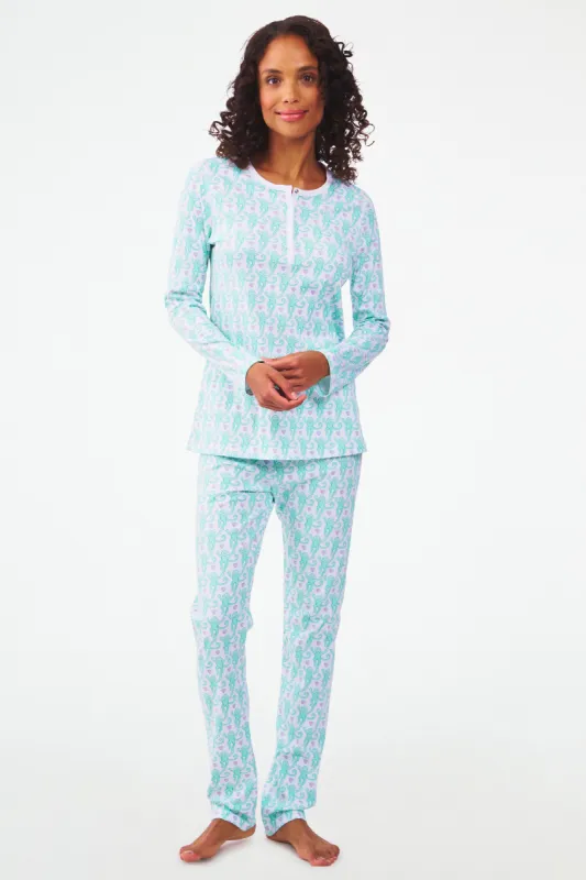 Lovely Monkey Pajamas sold by Roller Rabbit