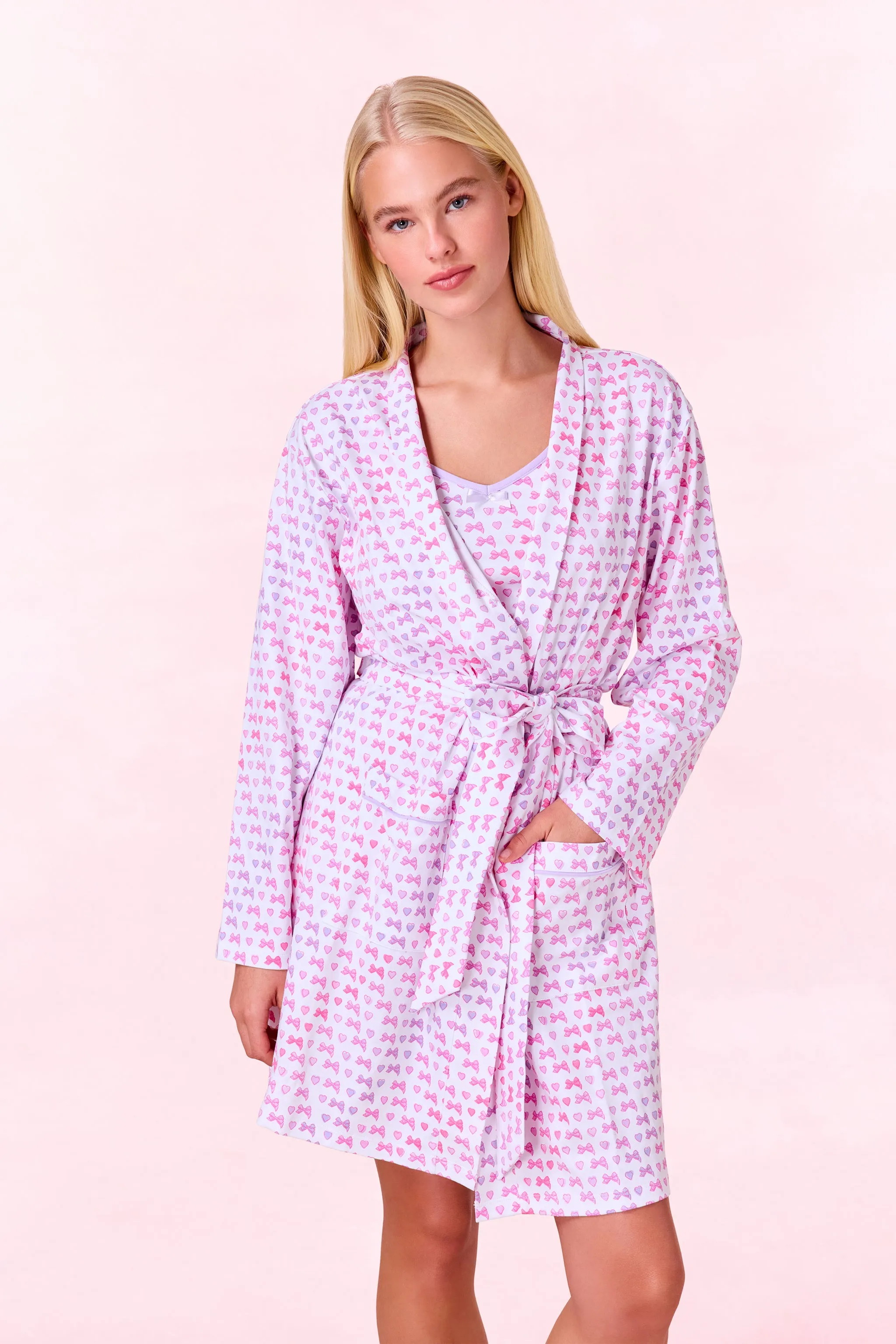 Disco Bow Blake Robe sold by Roller Rabbit