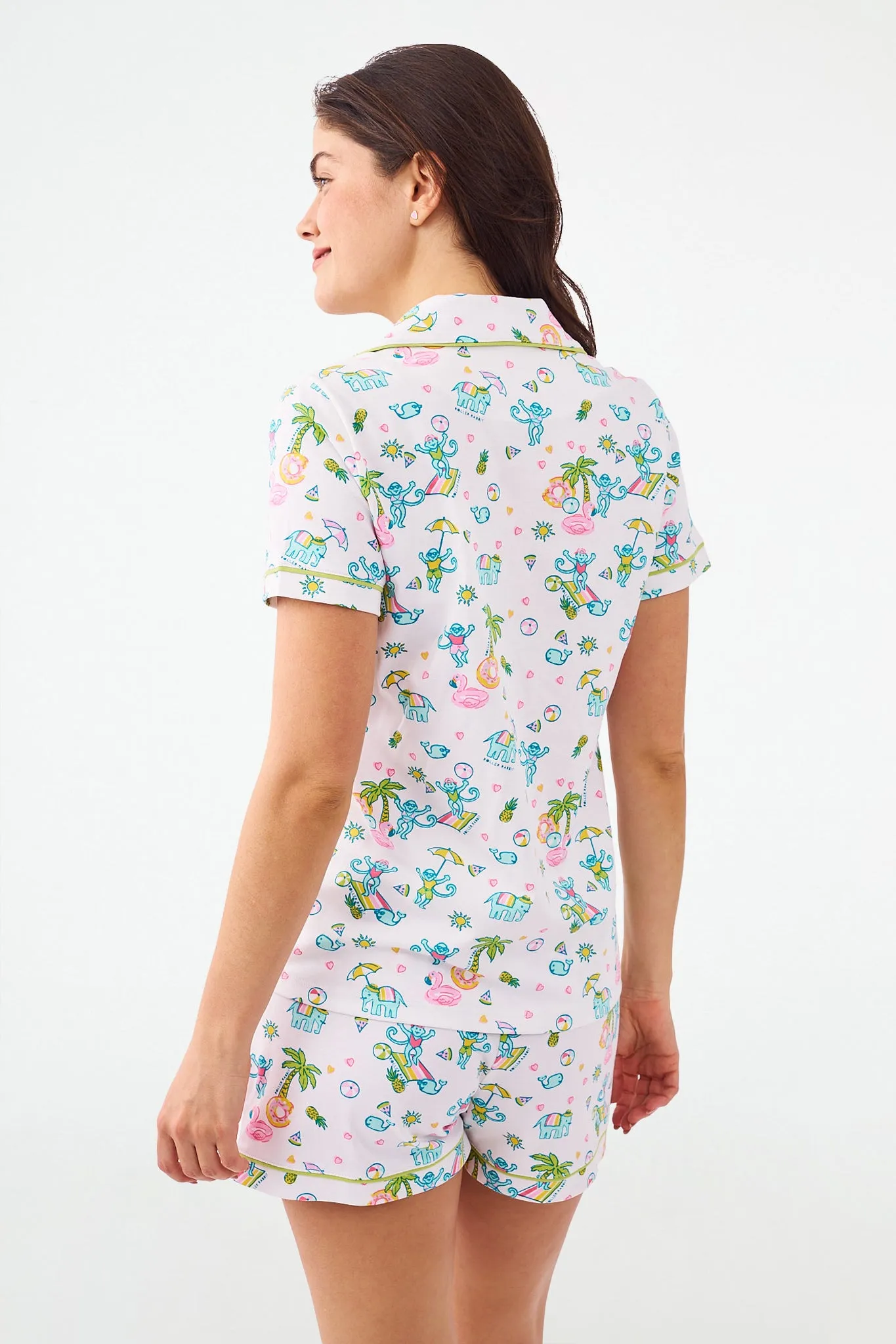 Pool Party Polo Pajamas sold by Roller Rabbit product image thumbnail 5