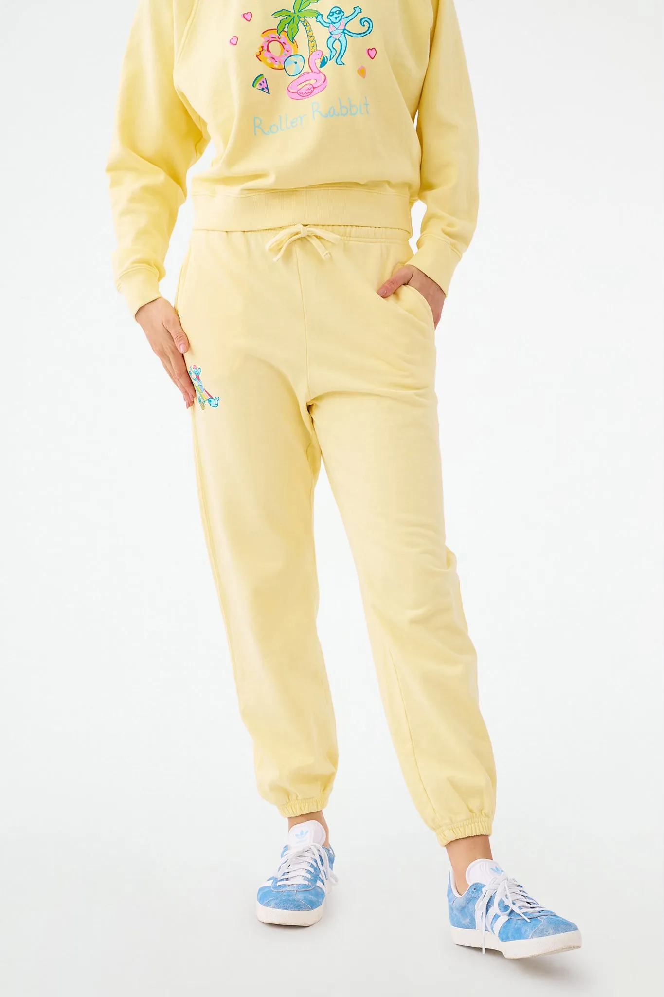 Pool Party Sweatpants sold by Roller Rabbit