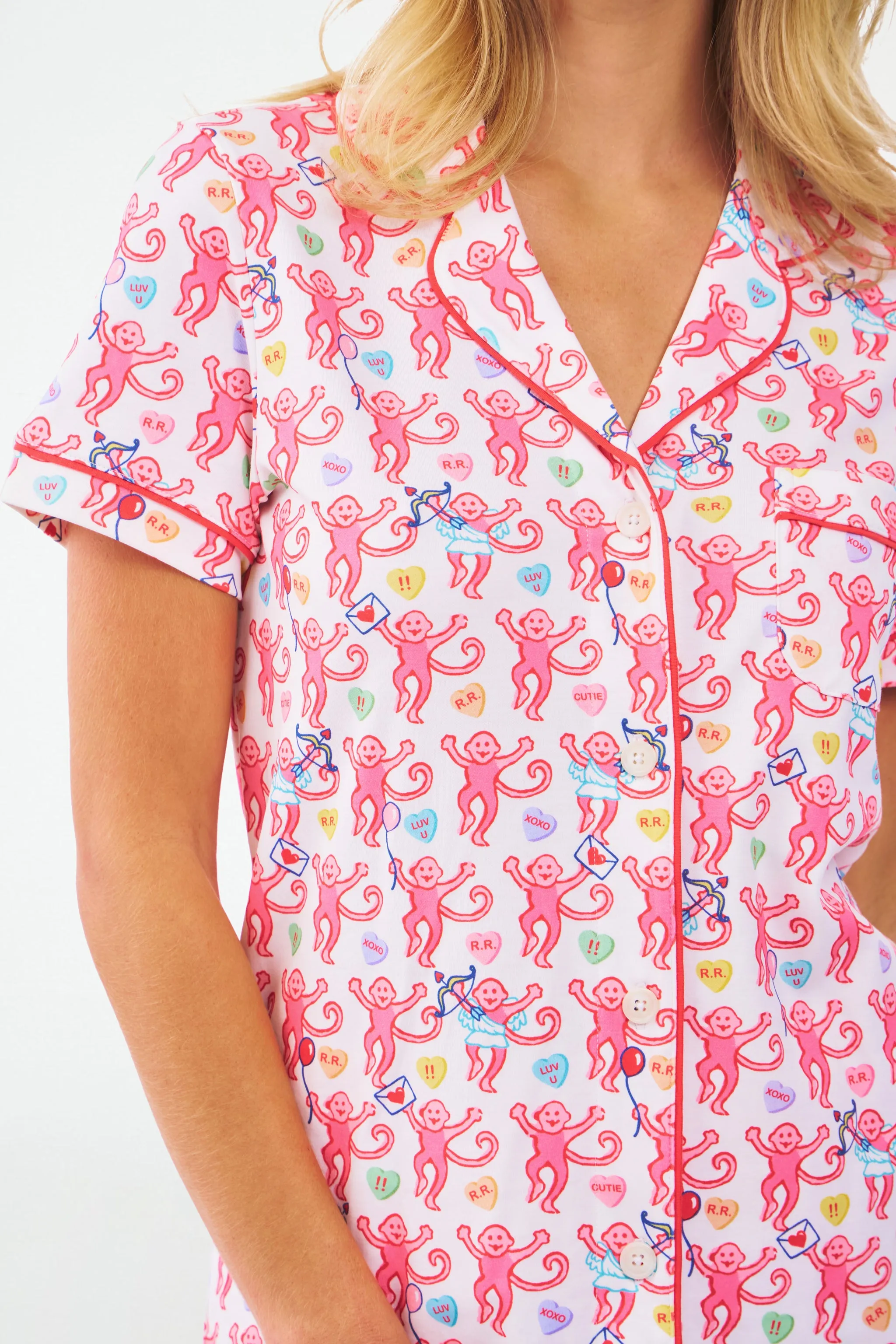Be My Monkey Polo Pajamas sold by Roller Rabbit product image thumbnail 2
