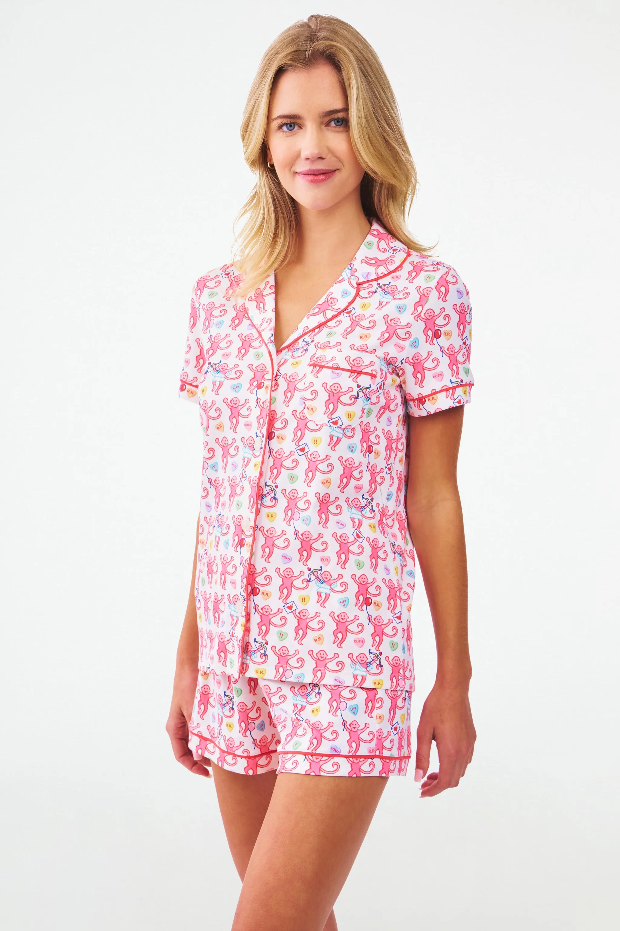 Be My Monkey Polo Pajamas sold by Roller Rabbit product image thumbnail 4