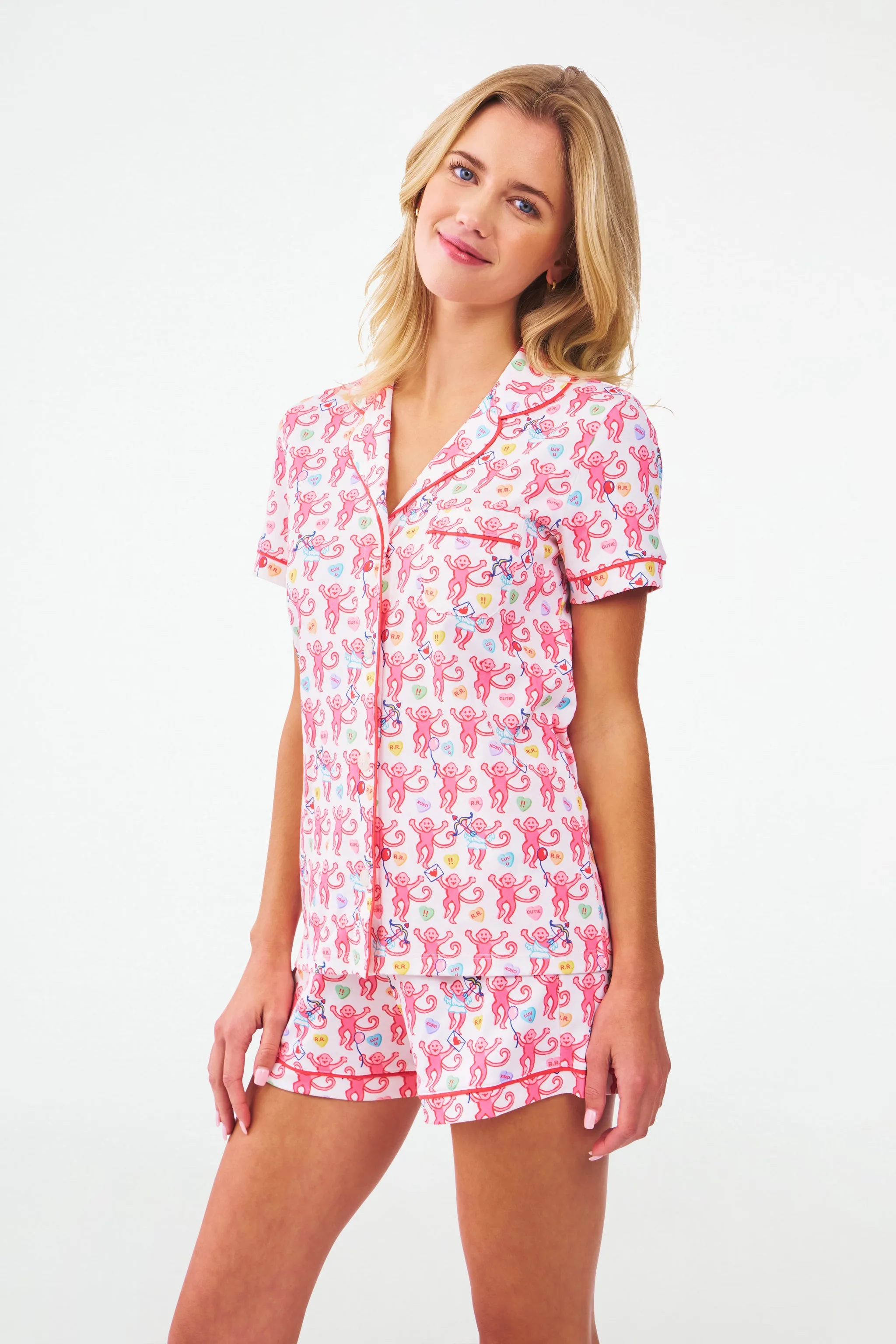 Be My Monkey Polo Pajamas sold by Roller Rabbit product image thumbnail 3