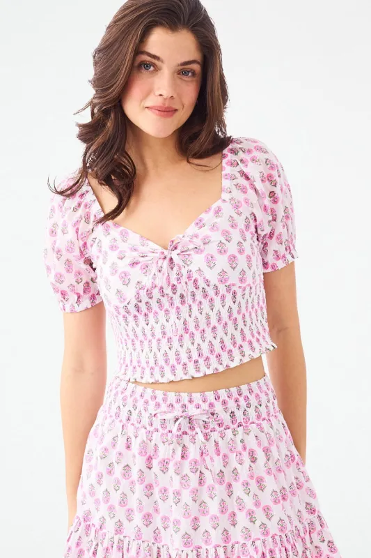 Daisy Paisley Dovie Top sold by Roller Rabbit