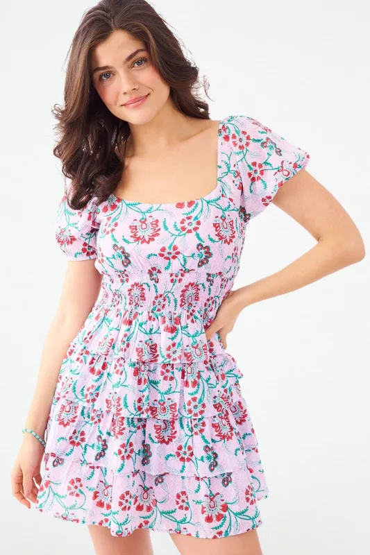 Tulsi Floral Alicia Dress sold by Roller Rabbit